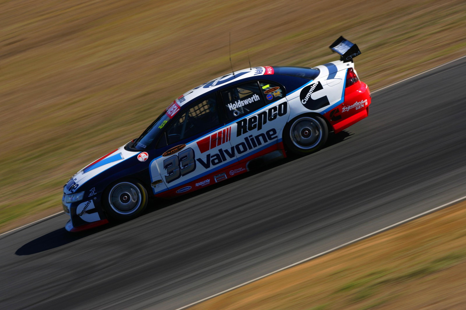 Lee Holdsworth, Valvoline CommodoreRd 6 V8 SupercarsQld RacewayIpswichAust 23rd Jul 2006