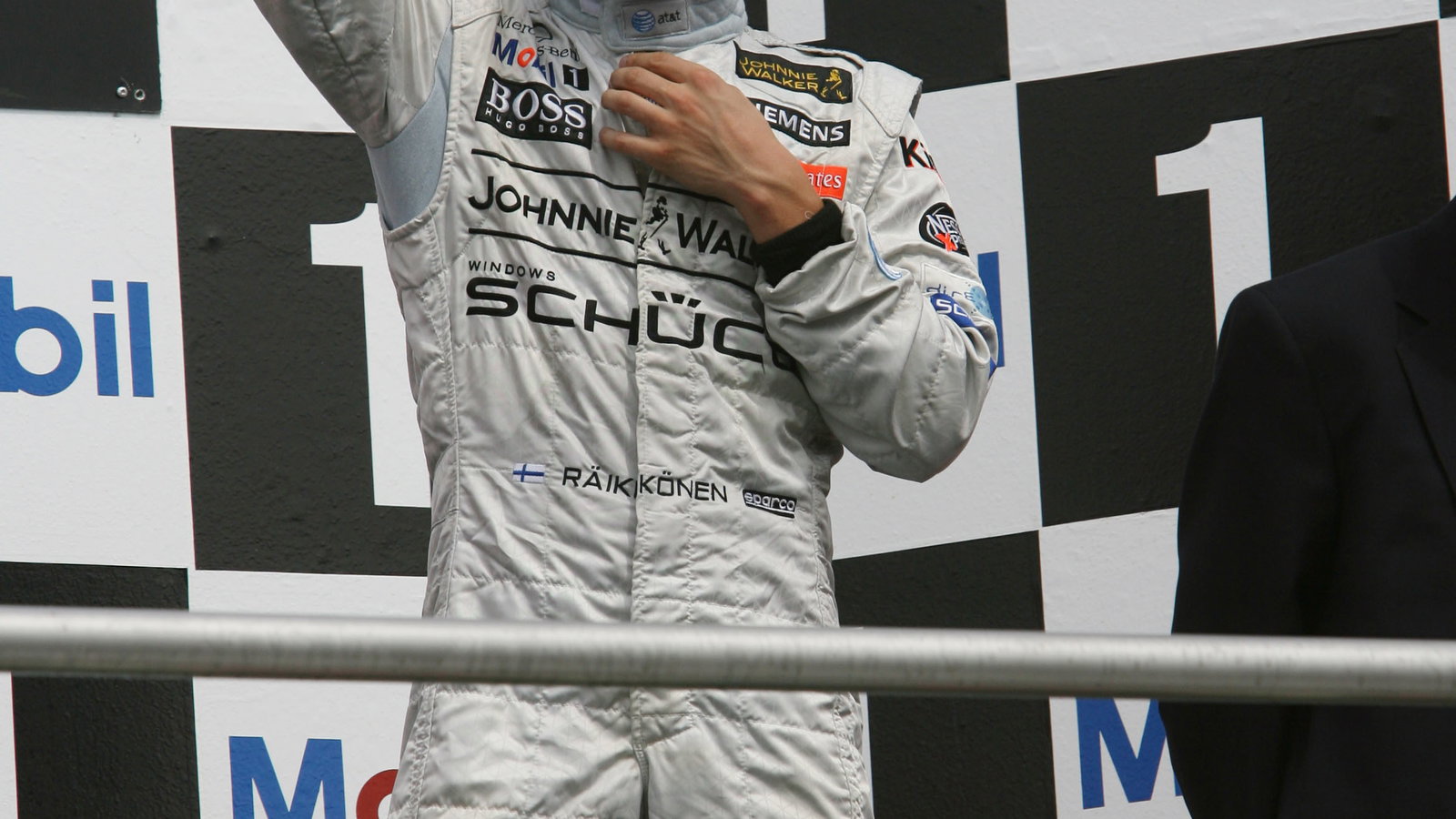 30.07.2006 Hockenheim, Germany, Kimi Raikkonen (FIN), Rkken, McLaren Mercedes - Formula 1 World 