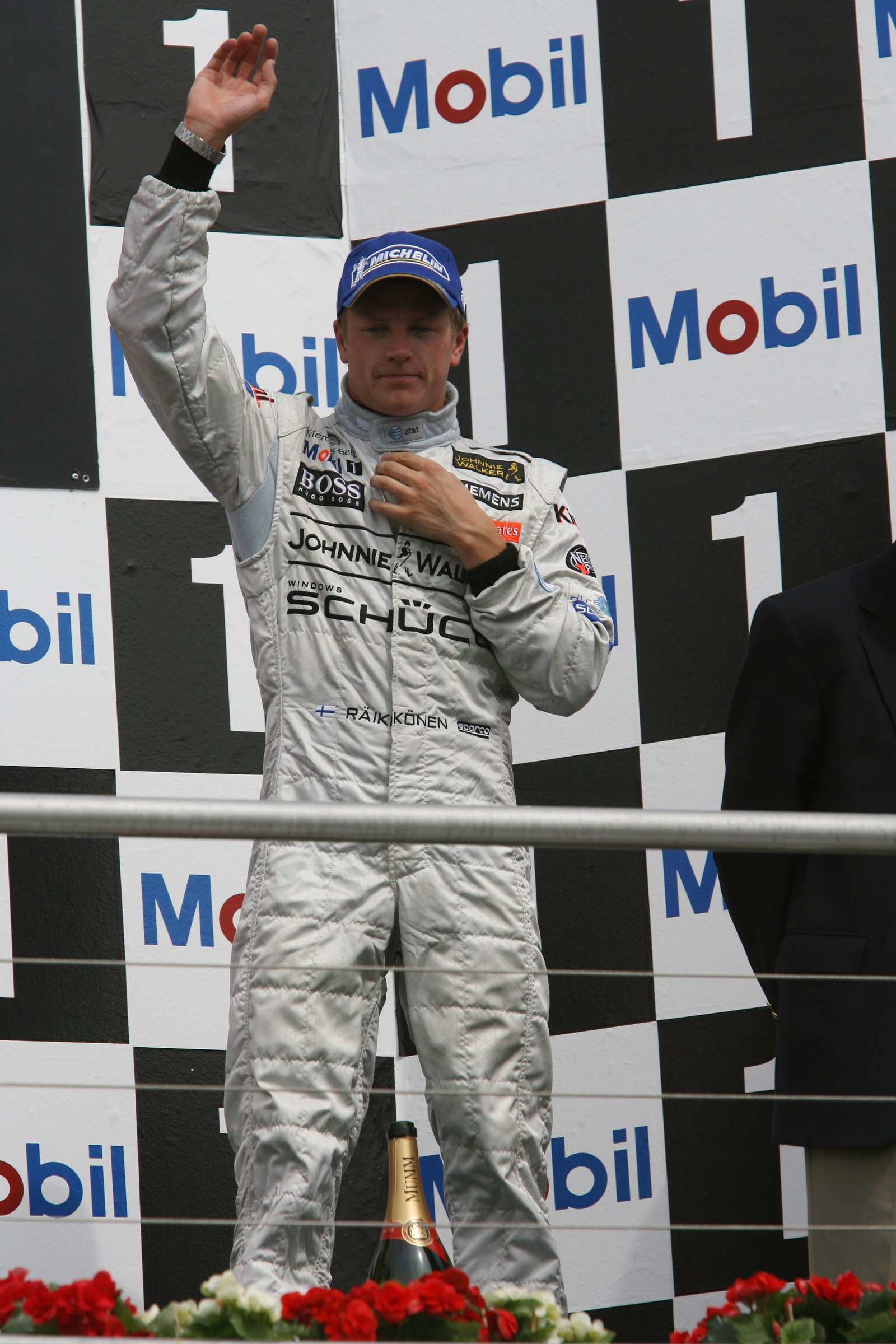30.07.2006 Hockenheim, Germany, Kimi Raikkonen (FIN), Rkken, McLaren Mercedes - Formula 1 World 