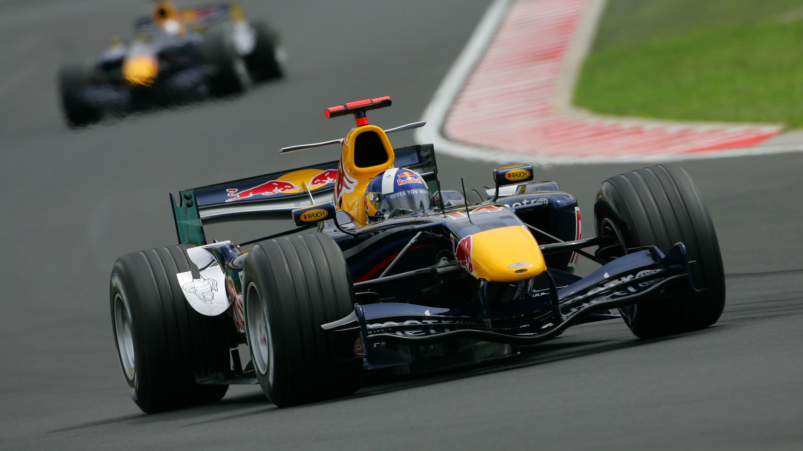 05.08.2006 Budapest, Hungary, David Coulthard (GBR), Red Bull Racing, RB2 - Formula 1 World Champion