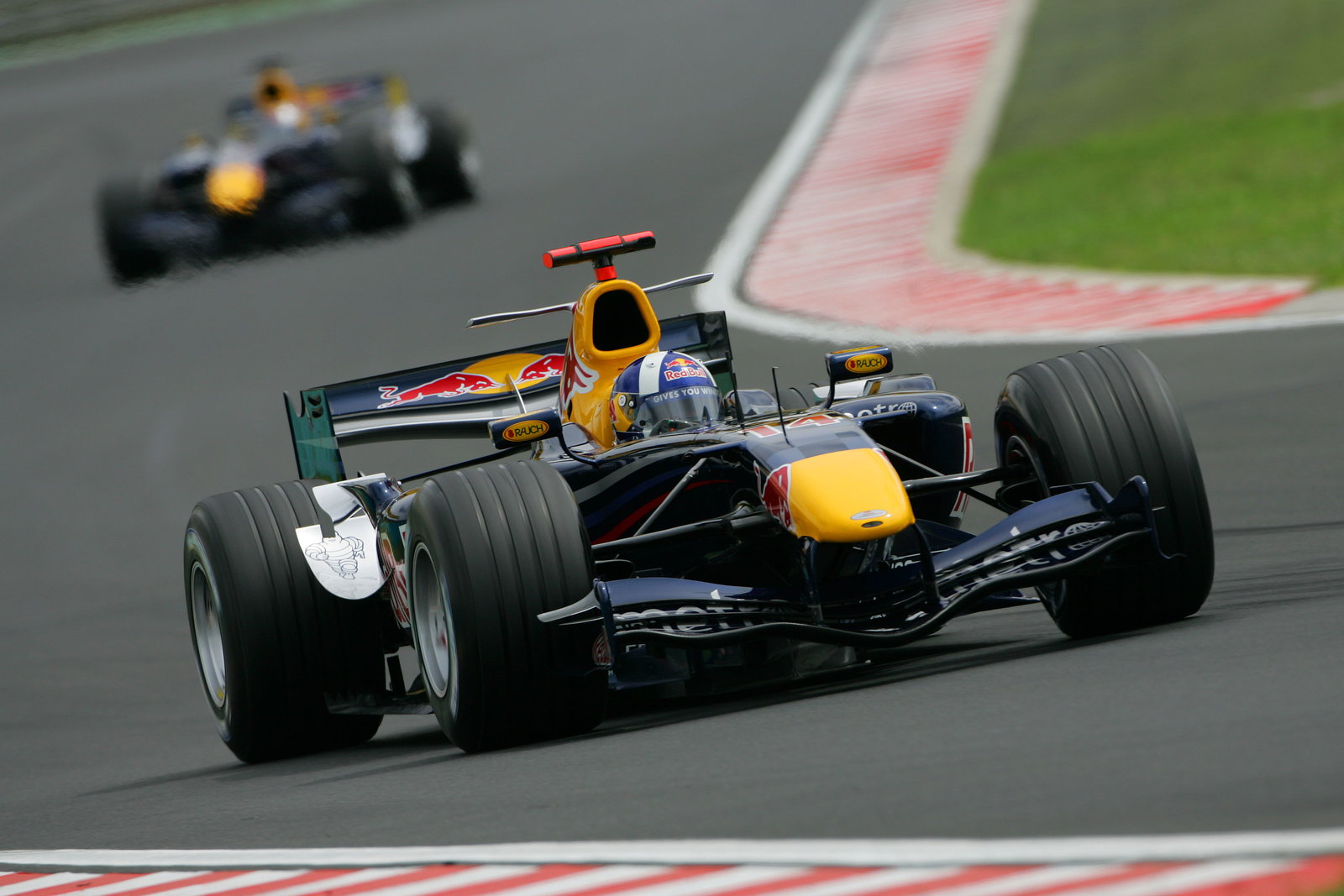 05.08.2006 Budapest, Hungary, David Coulthard (GBR), Red Bull Racing, RB2 - Formula 1 World Champion