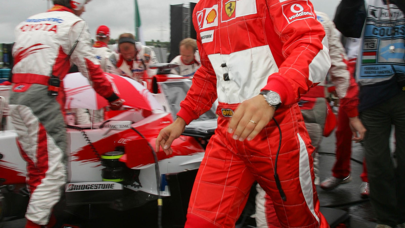 06.08.2006 Budapest, Hungary, Michael Schumacher (GER), Scuderia Ferrari - Formula 1 World Champions