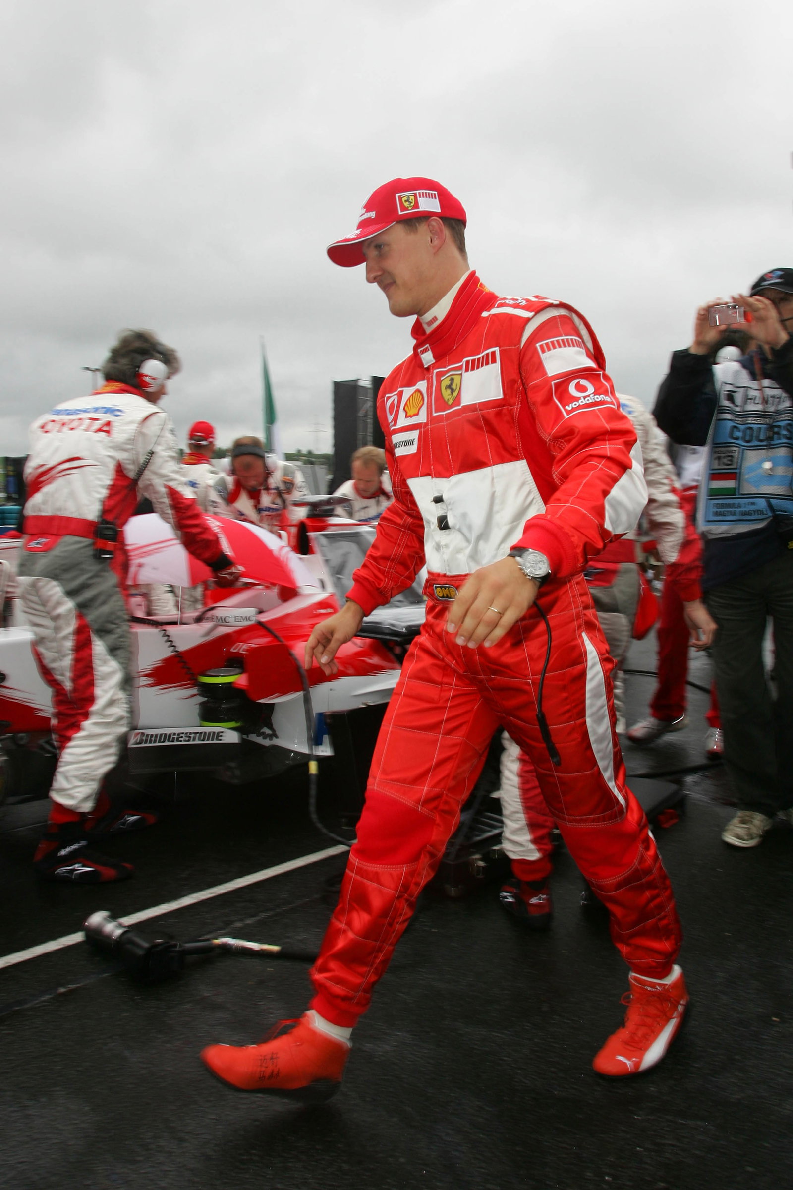 06.08.2006 Budapest, Hungary, Michael Schumacher (GER), Scuderia Ferrari - Formula 1 World Champions