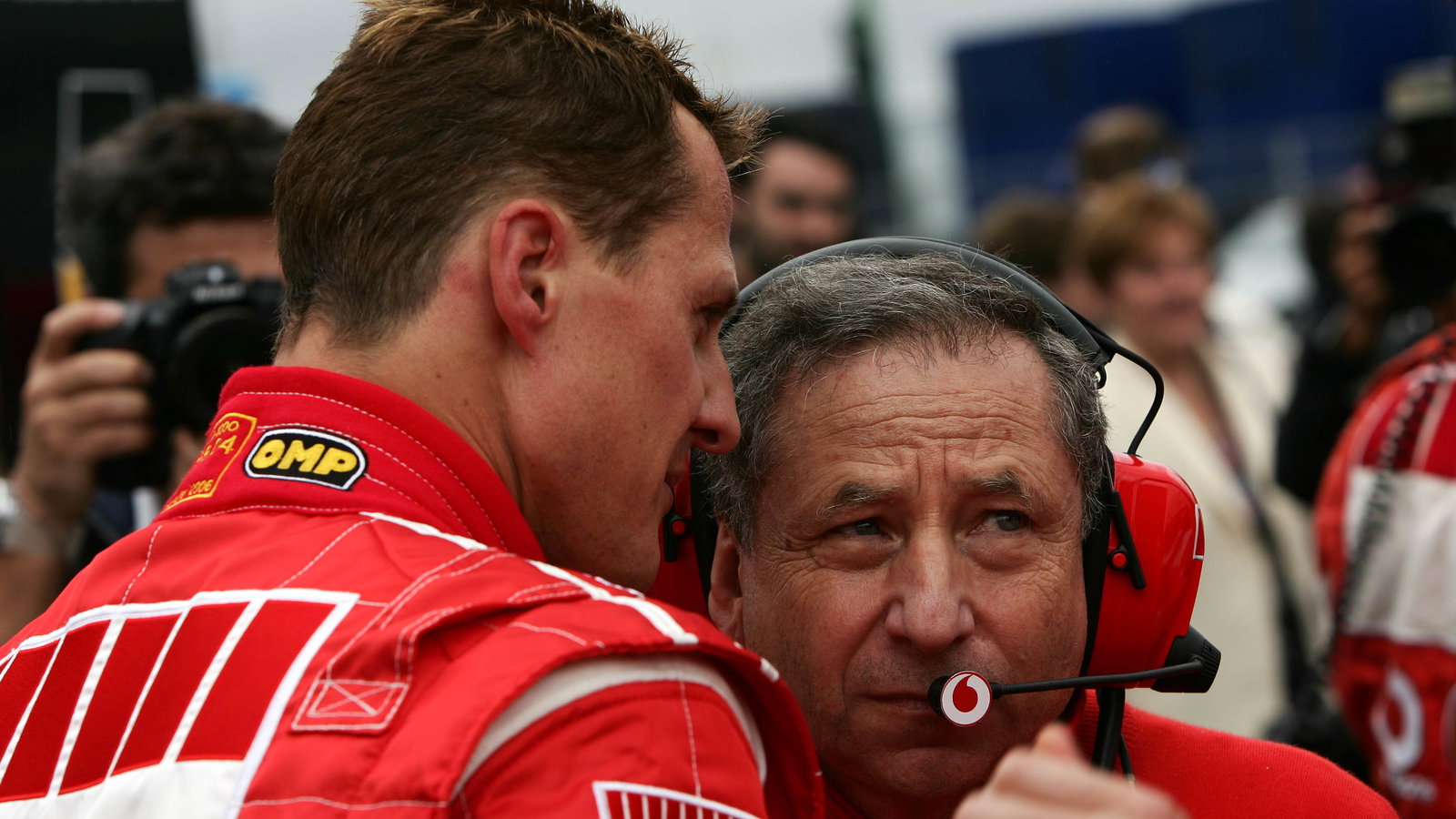 06.08.2006 Budapest, Hungary, Michael Schumacher (GER), Scuderia Ferrari, Jean Todt (FRA), Scuderia 