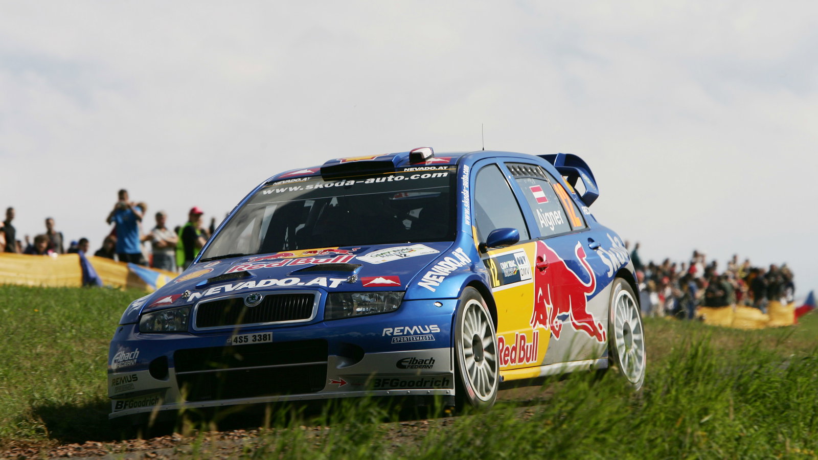Andreas Aigner (AUT) Red Bull Skoda Fabia WRC World Rally of Germany, 11-13 August 2006, Germany