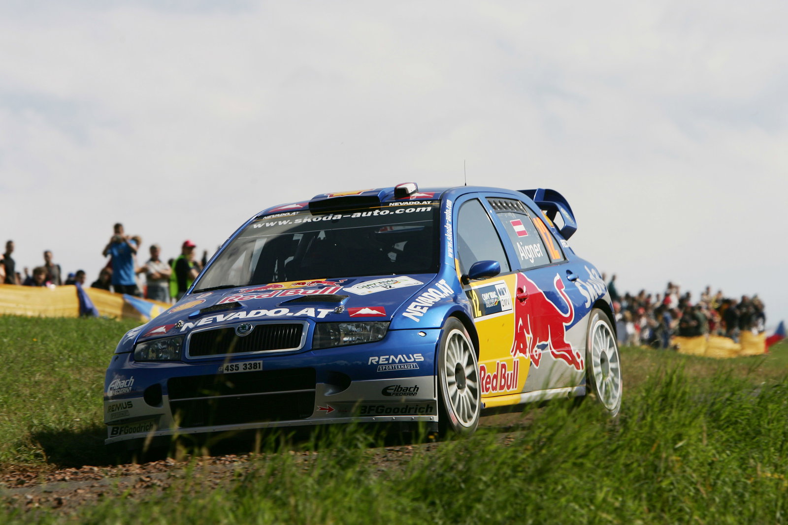 Andreas Aigner (AUT) Red Bull Skoda Fabia WRC World Rally of Germany, 11-13 August 2006, Germany