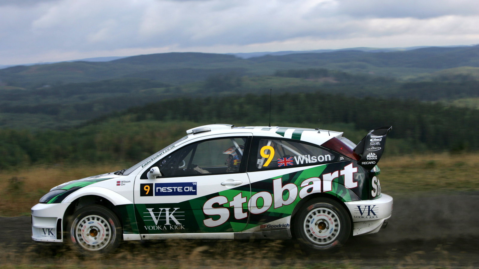 Matthew Wilson (GBR) Stobart VK Ford Focus WRC World Rally of Finland, World Rally Championship, 1