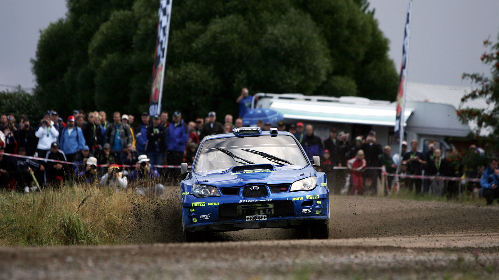 Petter Solberg (NOR) Subaru WRT Impreza WRC World Rally of Finland, World Rally Championship, 17-20 