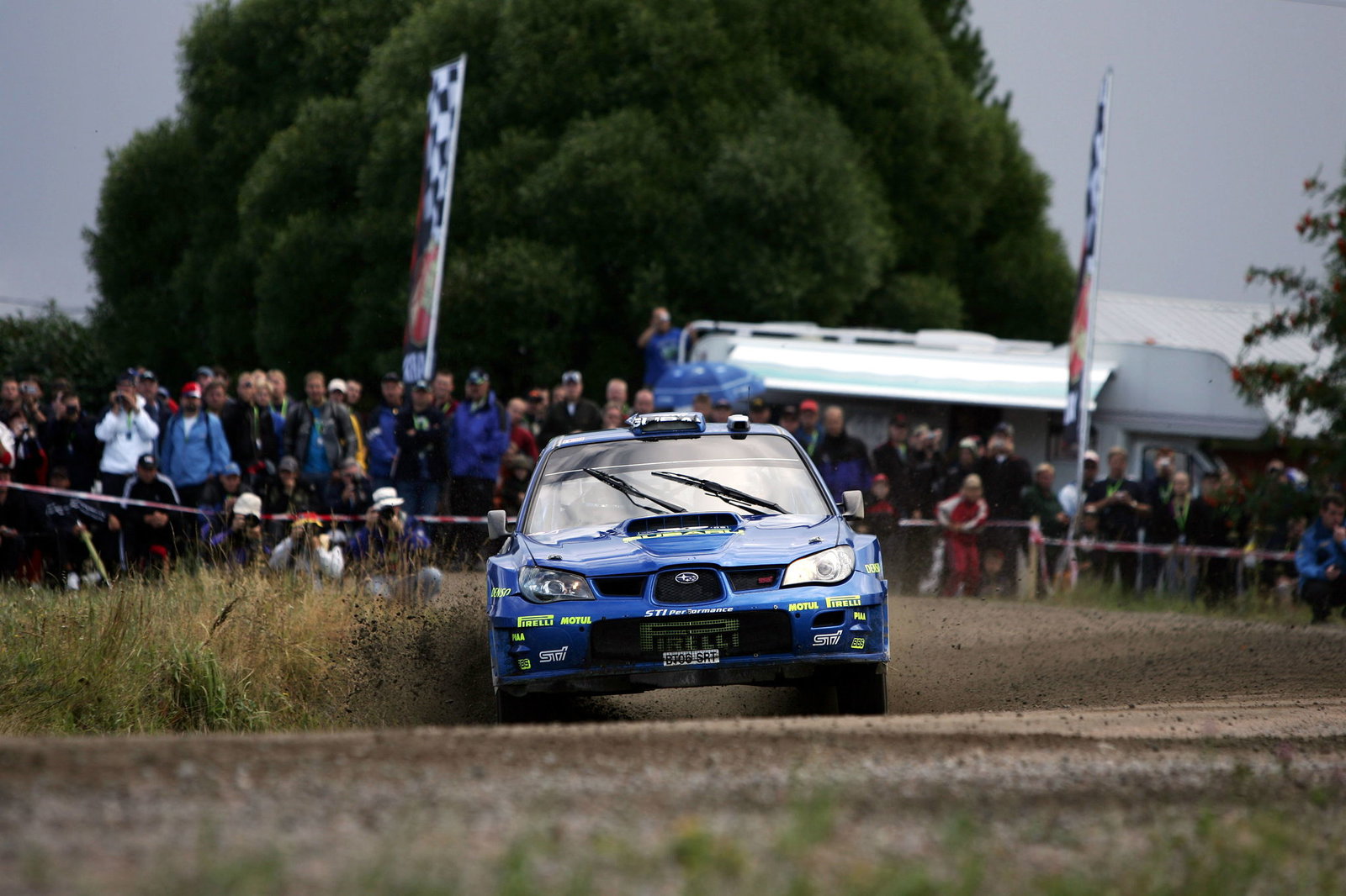 Petter Solberg (NOR) Subaru WRT Impreza WRC World Rally of Finland, World Rally Championship, 17-20 
