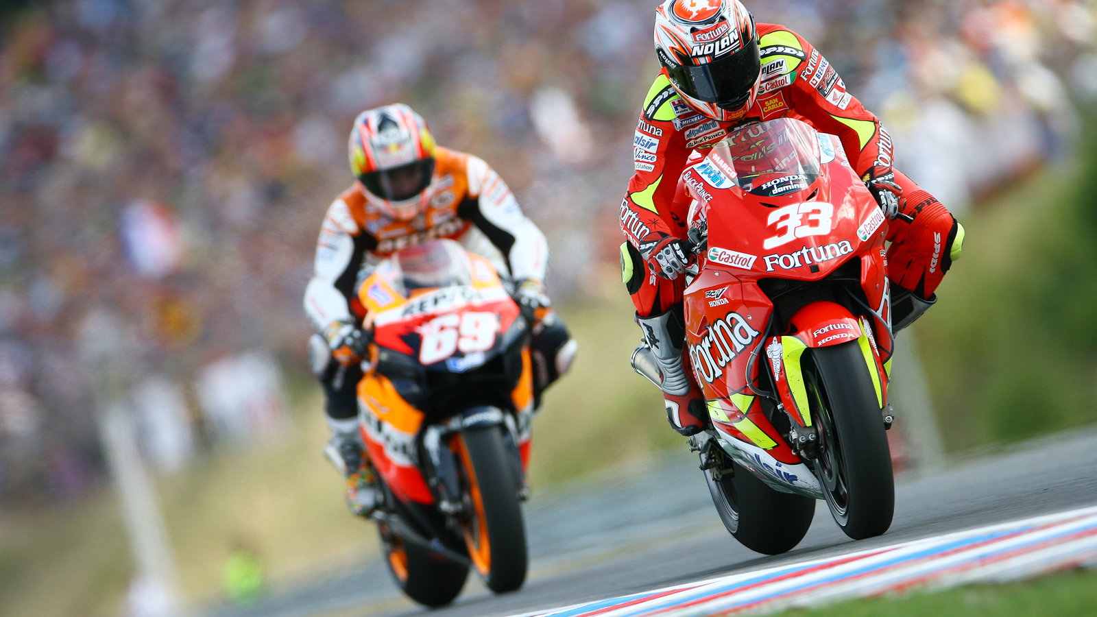 Melandri, Hayden, Czech MotoGP Race 2006