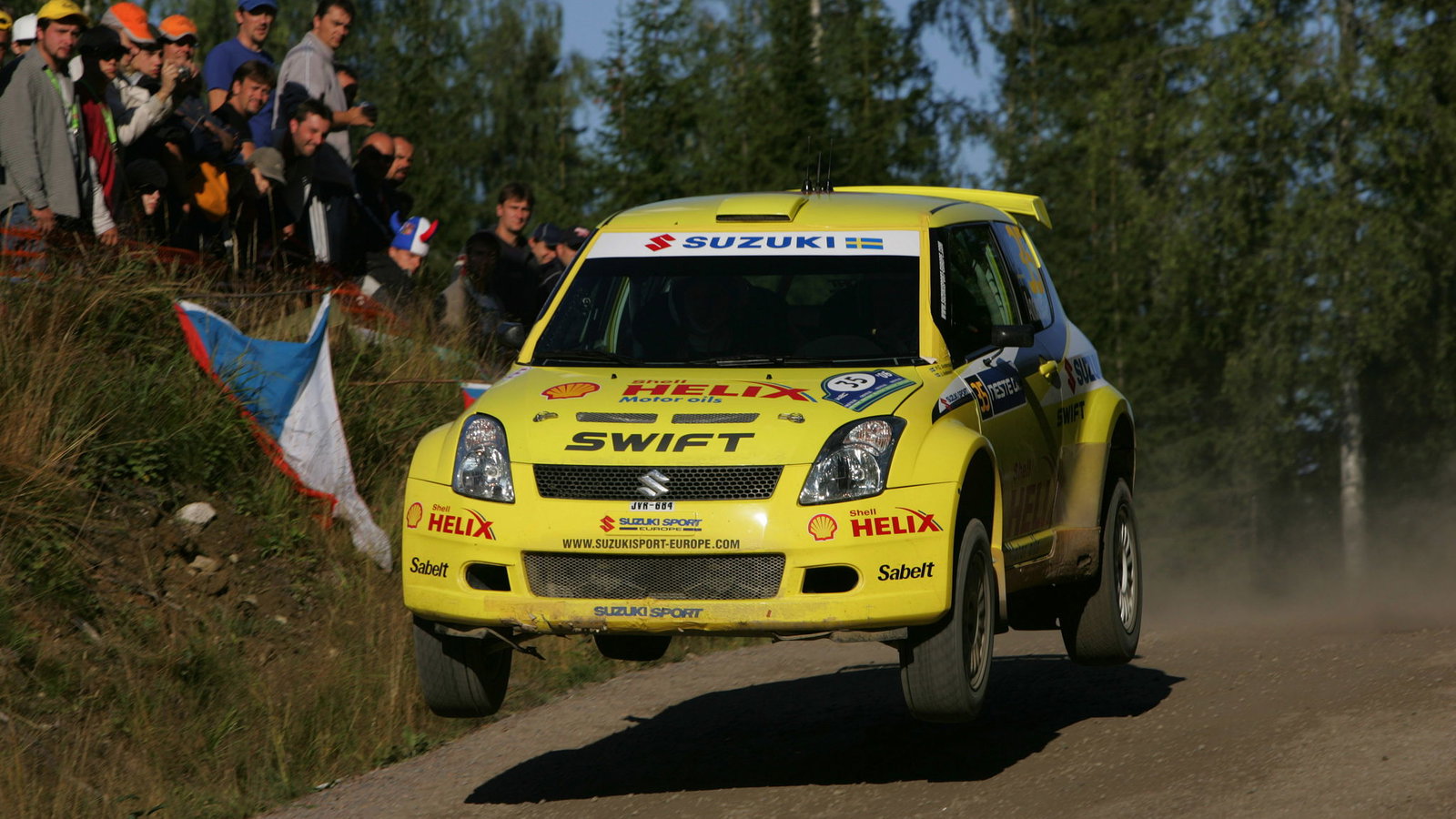 Per-Gunnar Andersson(SWE), Suzuki Swift S1600 [Junior WRC] World Rally of Finland, World Rally Champ