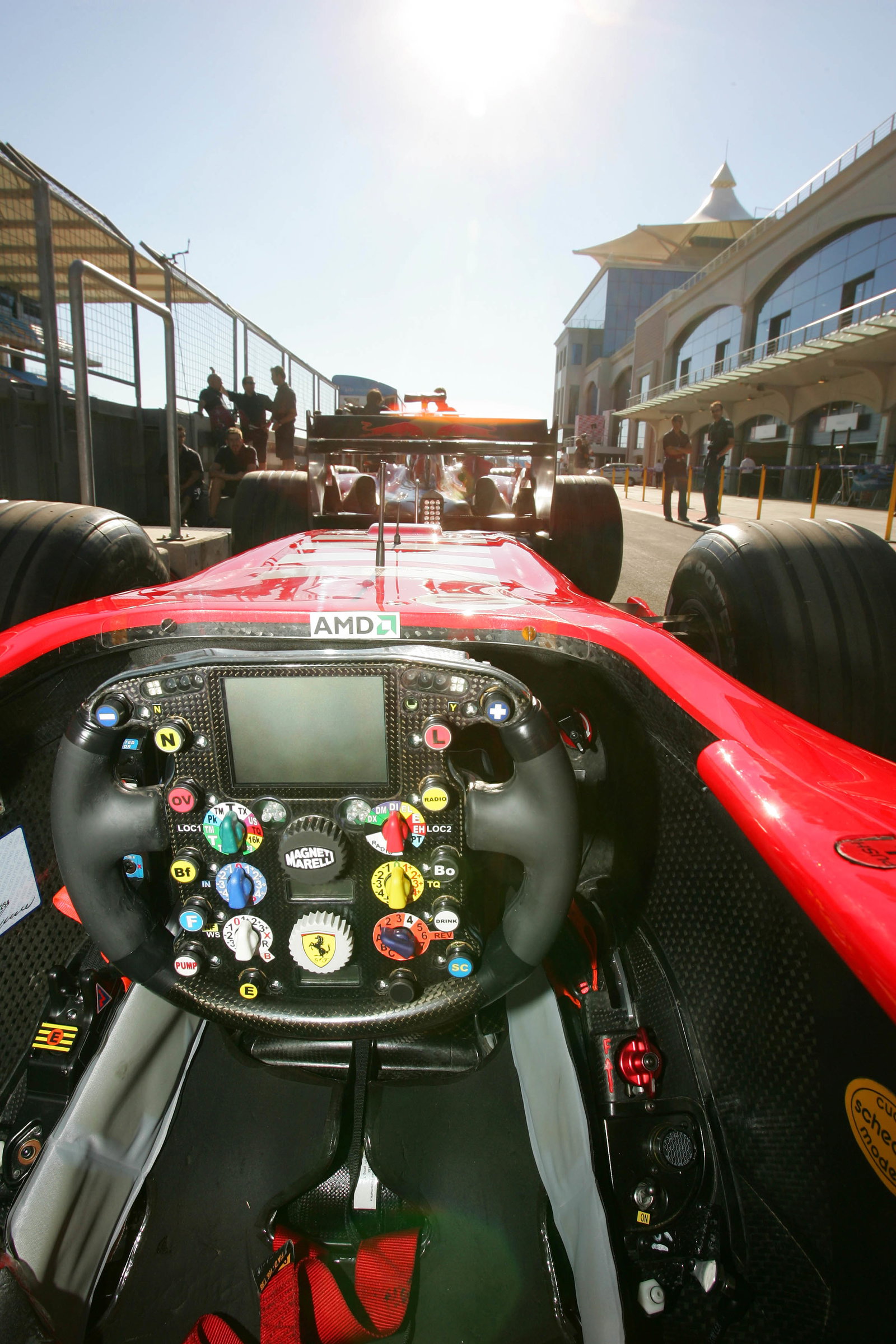24.08.2006 Istanbul, Turkey,
Scuderia Ferrari steering wheel, 248 - Formula 1 World Championship, 