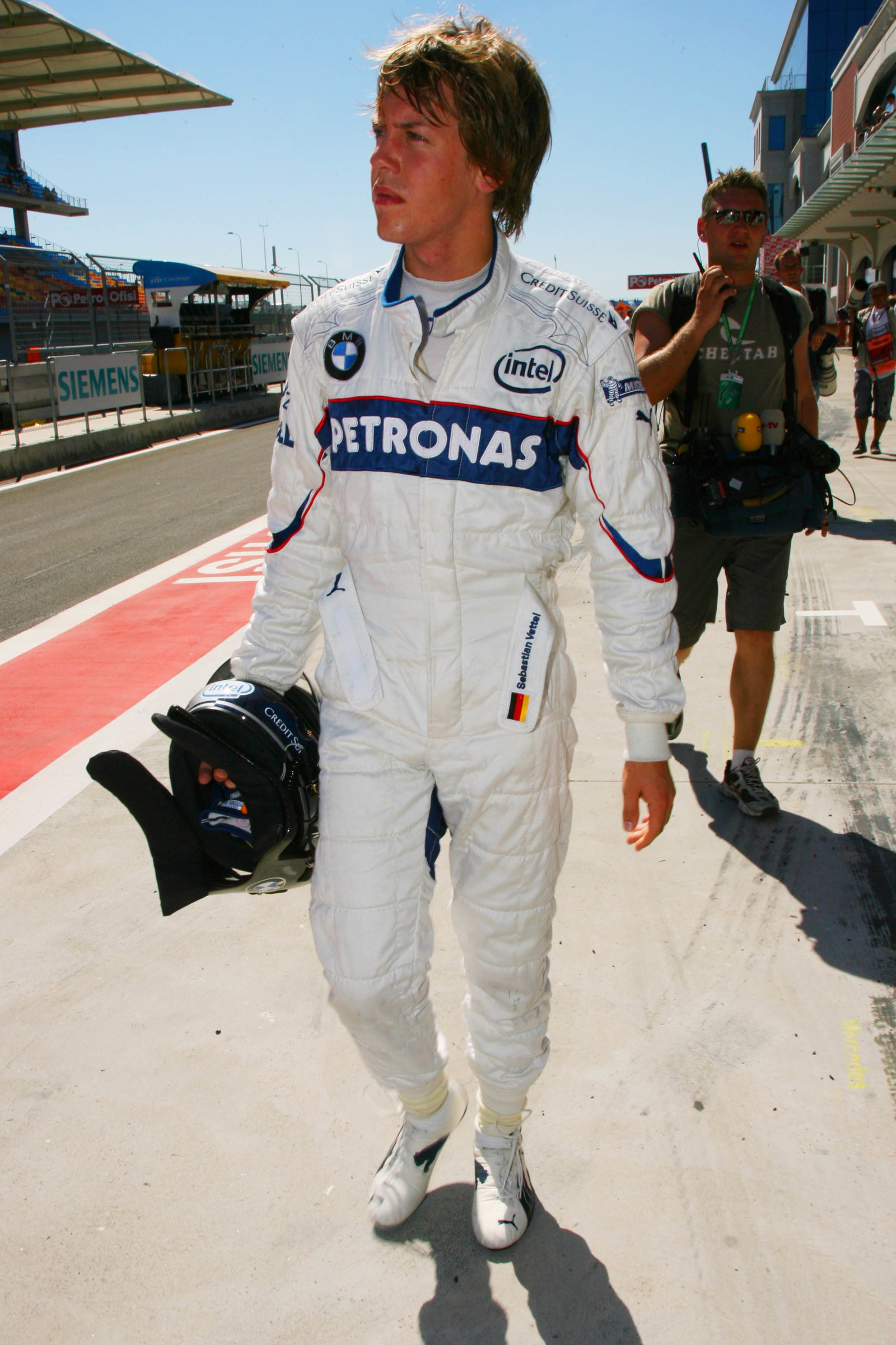 25.08.2006 Istanbul, Turkey, Sebasian Vettel (GER), Test Driver, BMW Sauber F1 Team - Formula 1 Worl