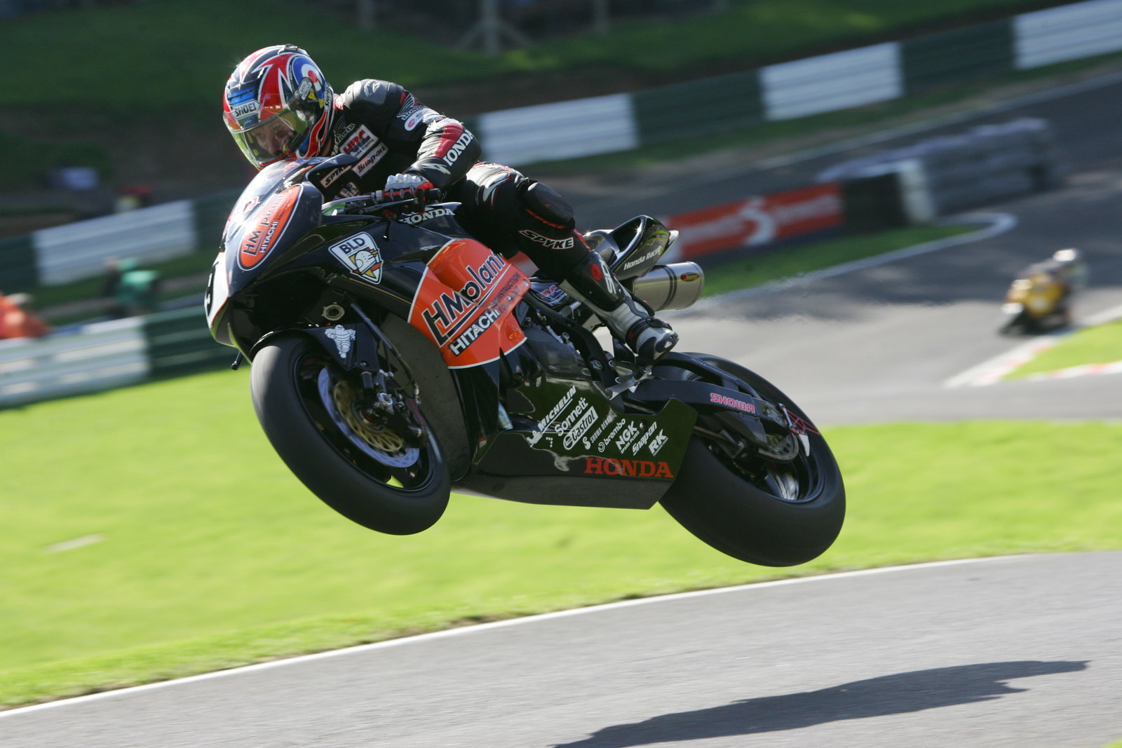 karl harris hm plant honda bsb 2006 warm up cadwell park monday 28/08/06