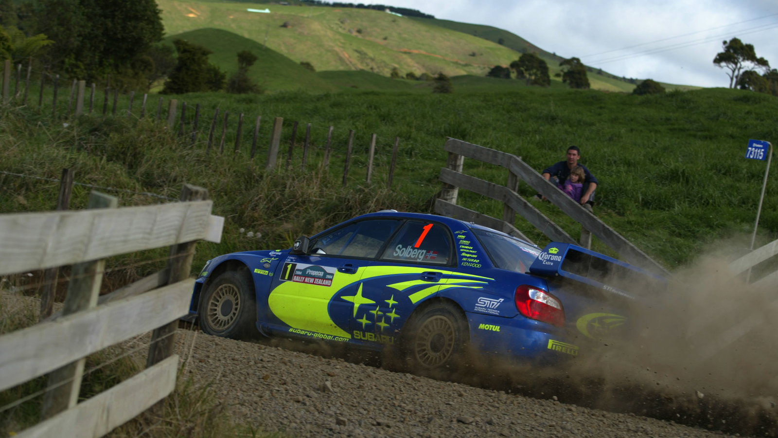 Petter Solberg / Phil Mills - Subaru Impreza WRC04