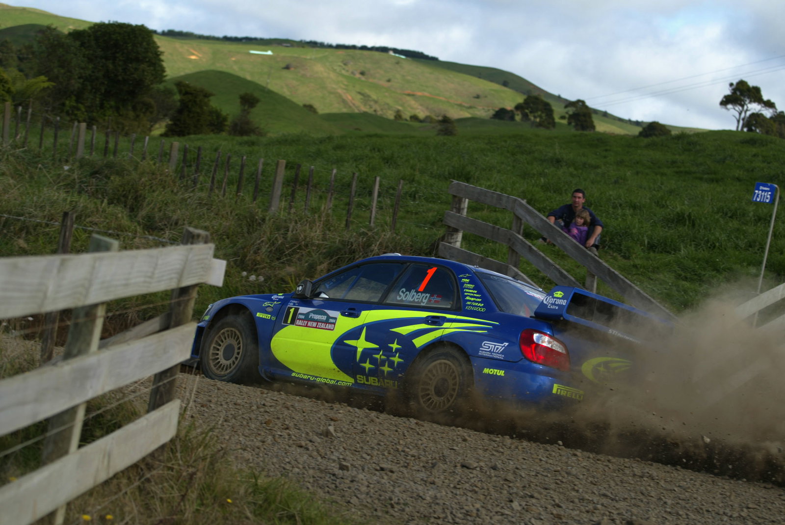 Petter Solberg / Phil Mills - Subaru Impreza WRC04