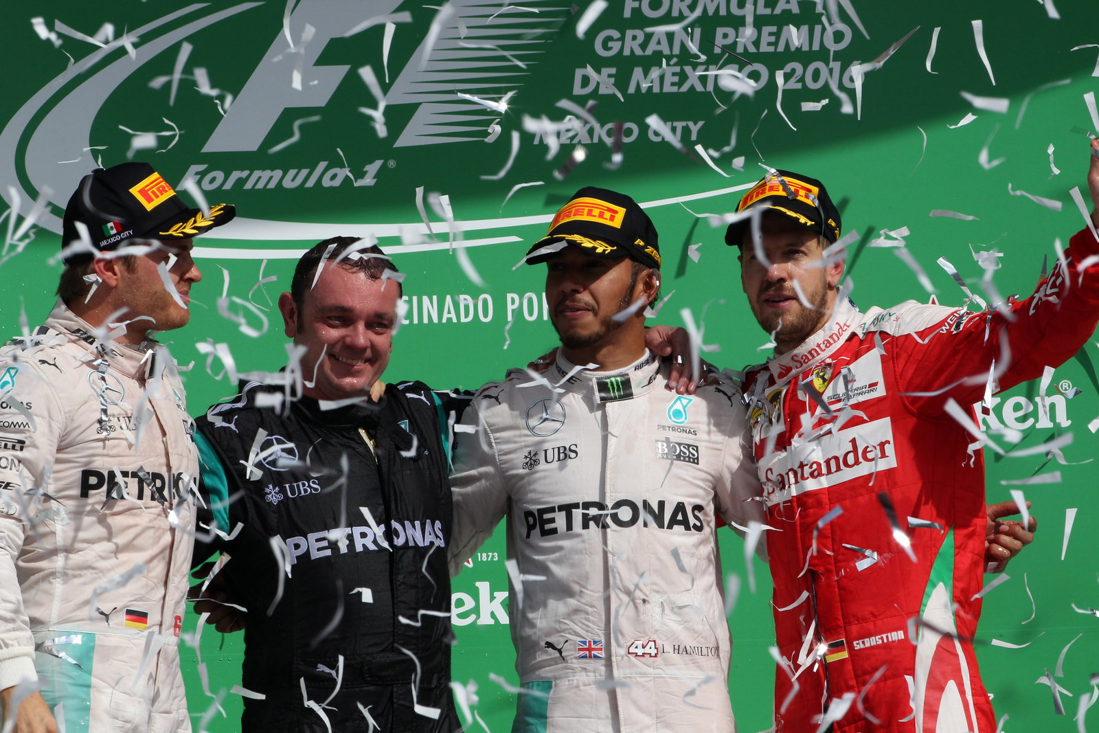 F1 Mexican Grand Prix: Starting grid