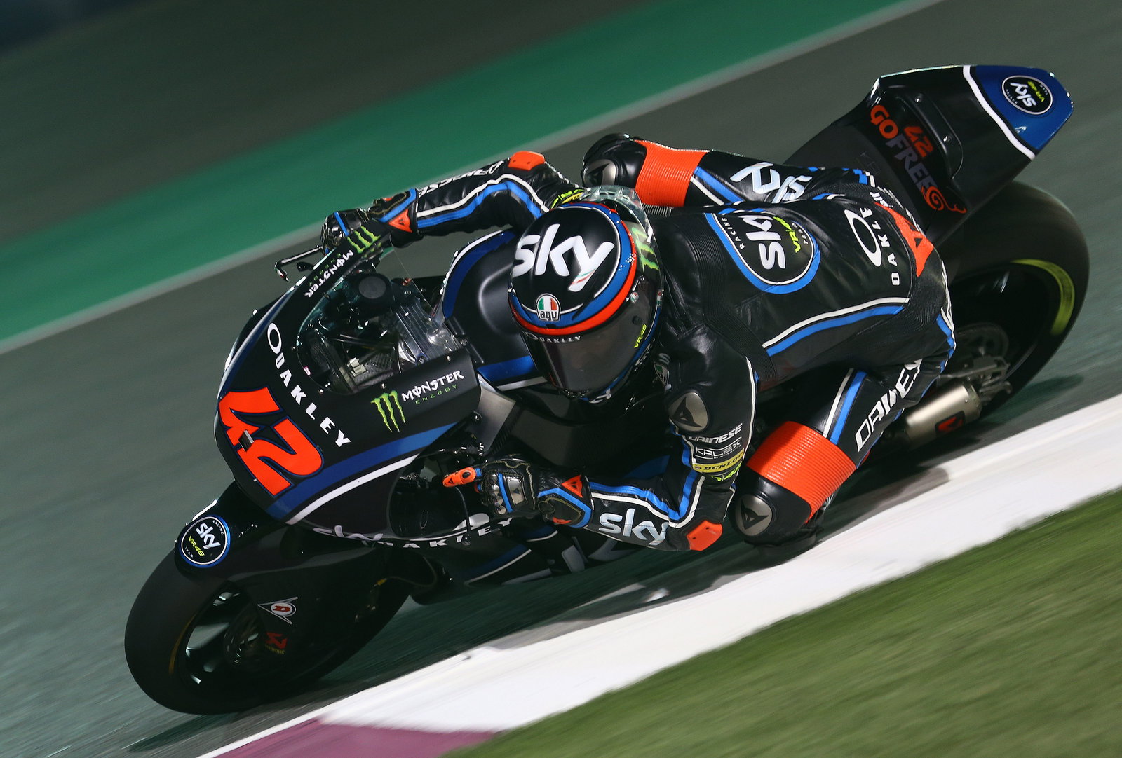 Qatar Moto2 test times - Combined