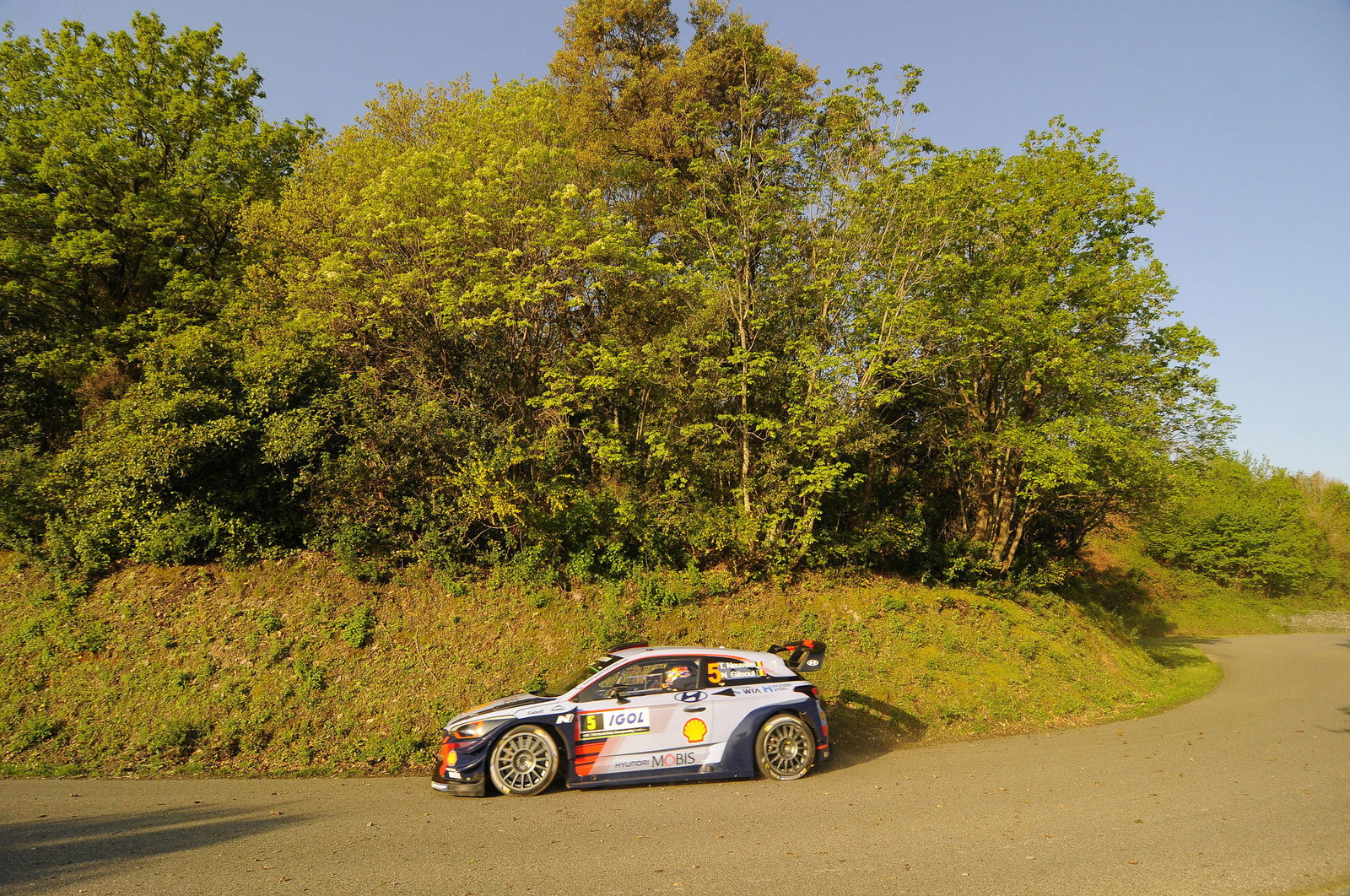 Tour de Corse: Shakedown results