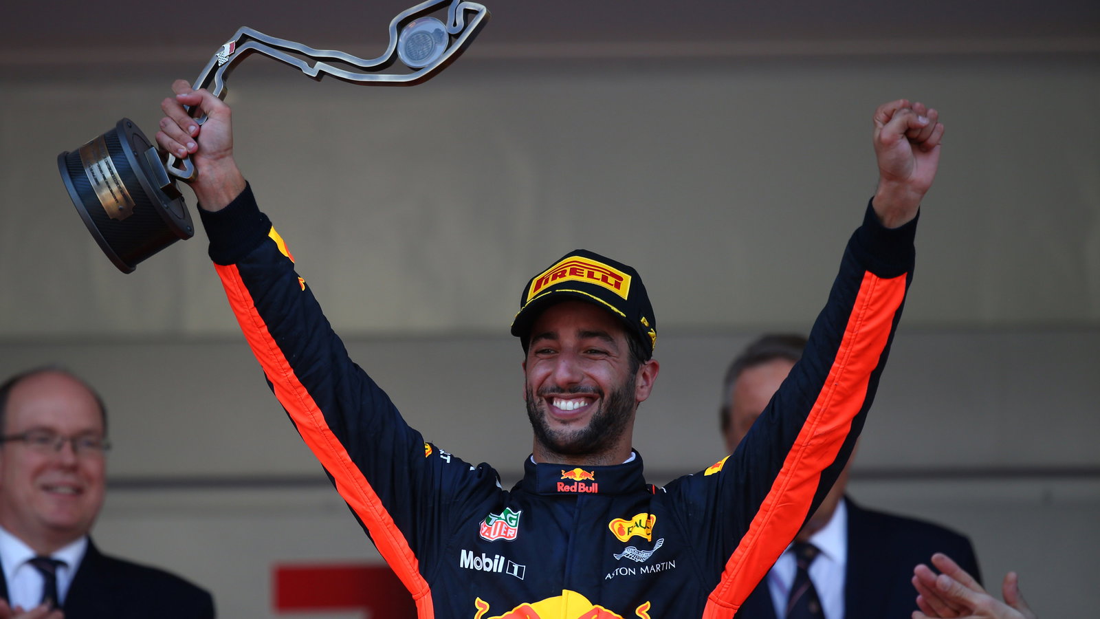 28.05.2017 - Race, 3rd place Daniel Ricciardo (AUS) Red Bull Racing RB13