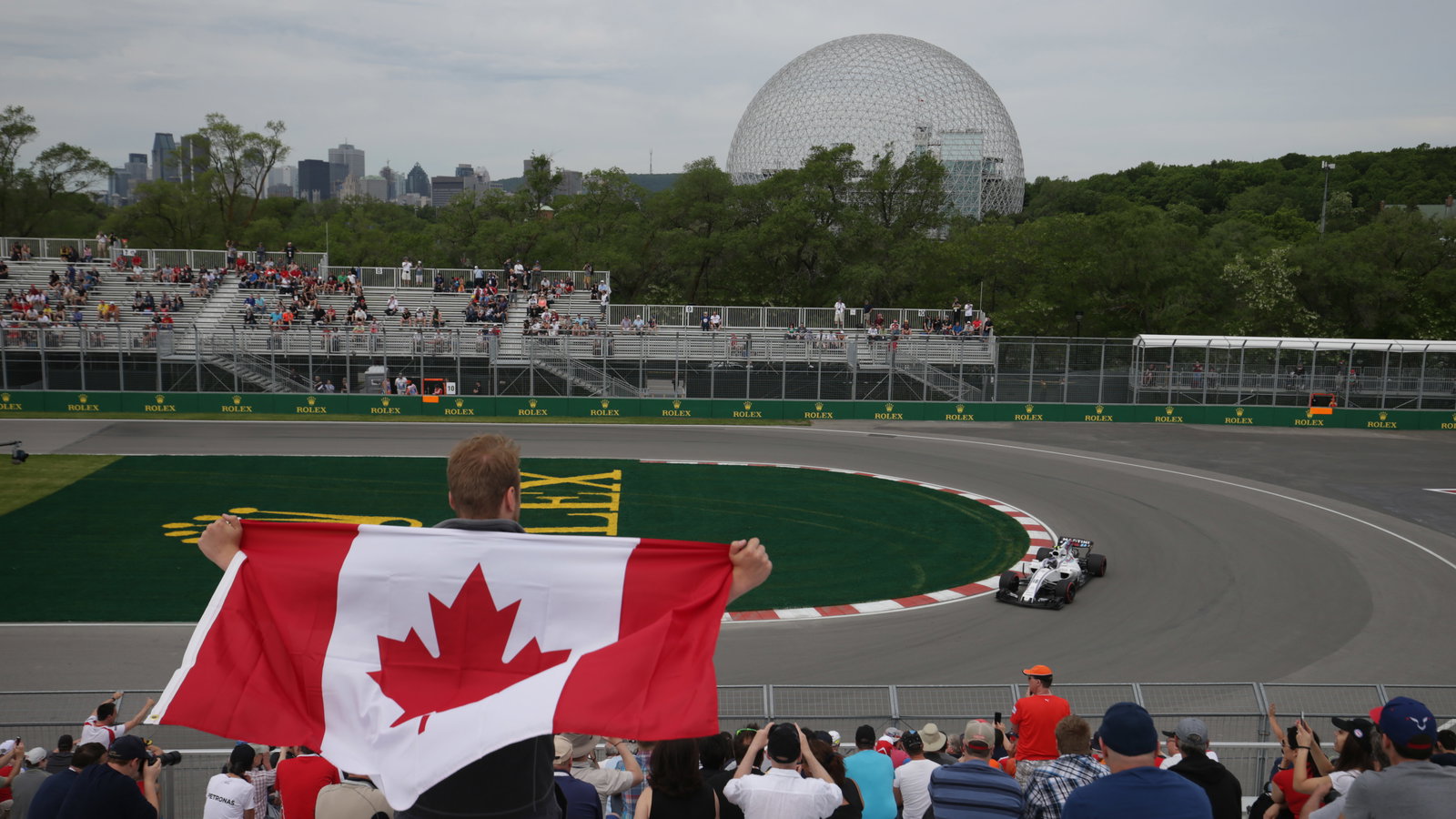 09.06.2017- Free Practice 1, Lance Stroll (CDN) Williams FW40