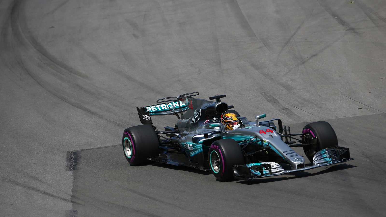 11.06.2017- Race, Lewis Hamilton (GBR) Mercedes AMG F1 W08