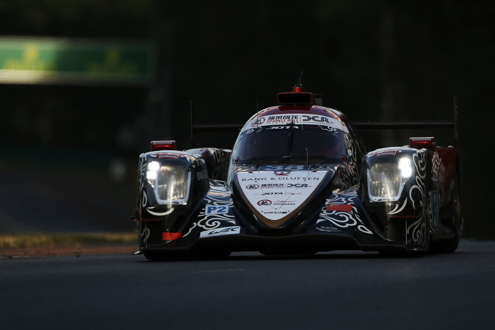 #38 Jackie Chan DC Racing ORECA 07-Gibson: Ho-Pin Tung, Thomas Laurent, Oliver Jarvis