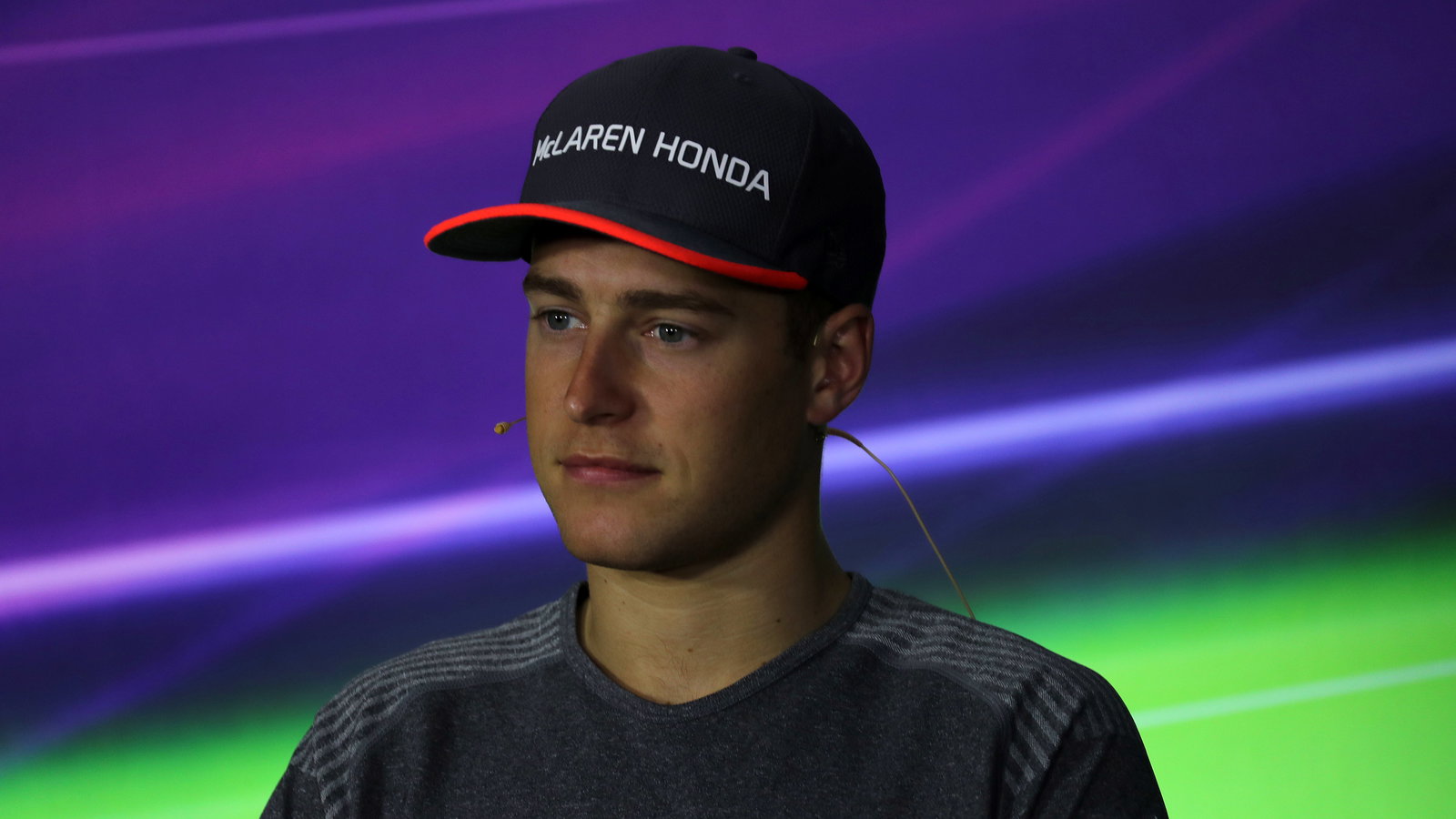 22.06.2017 - Press conference, Stoffel Vandoorne (BEL) McLaren MCL32