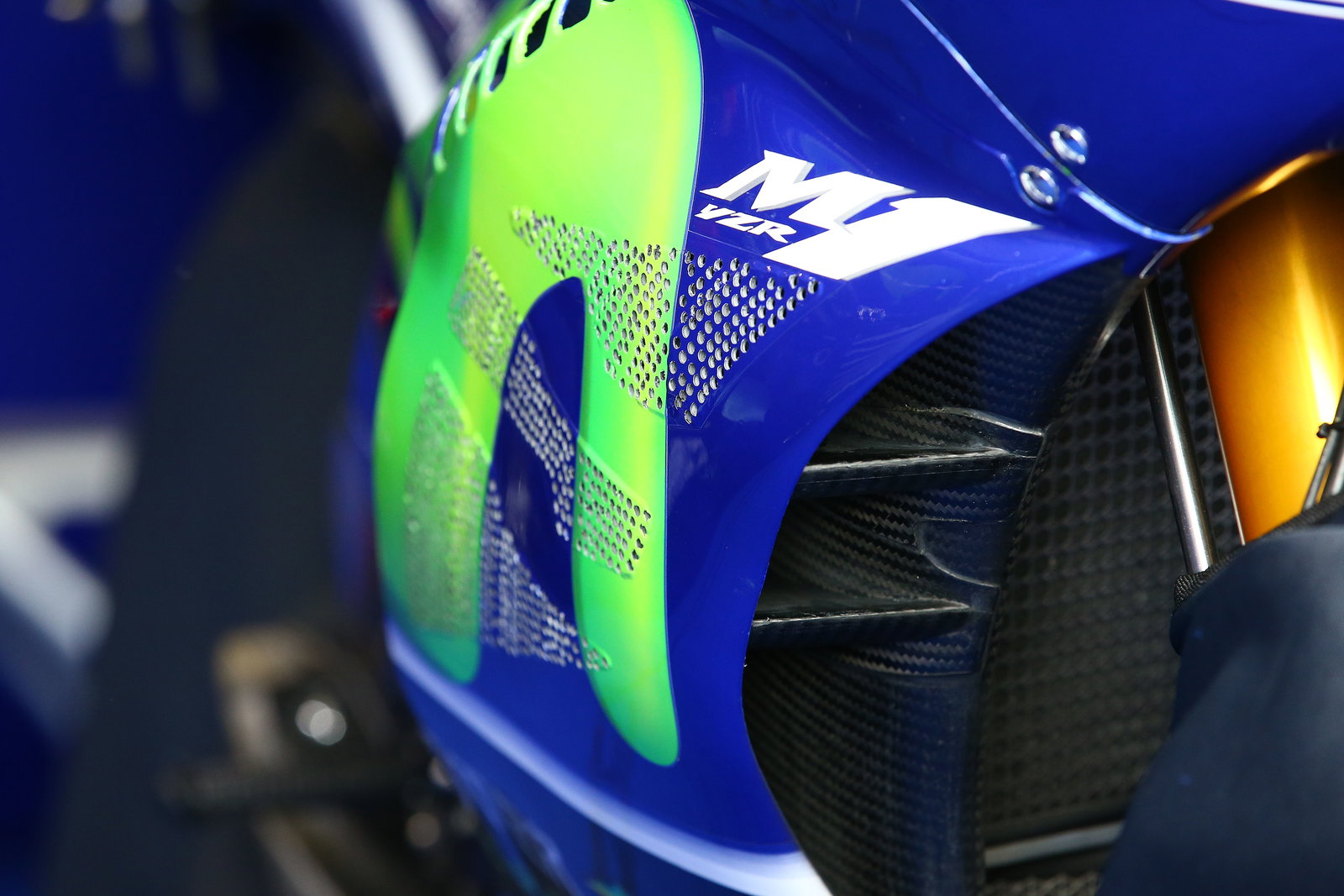 Vinales new Yamaha fairing, German MotoGP 2017