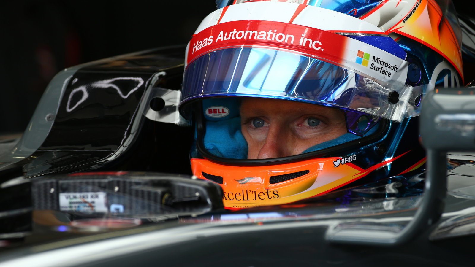 08.07.2017- Free practice 3, Romain Grosjean (FRA) Haas F1 Team VF-17