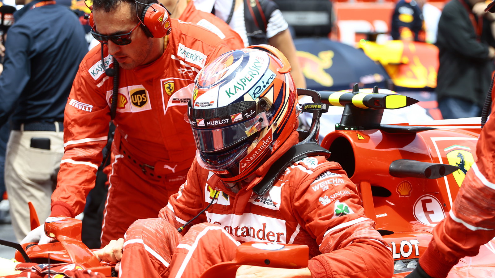 09.07.2017- Race, Kimi Raikkonen (FIN) Scuderia Ferrari SF70H