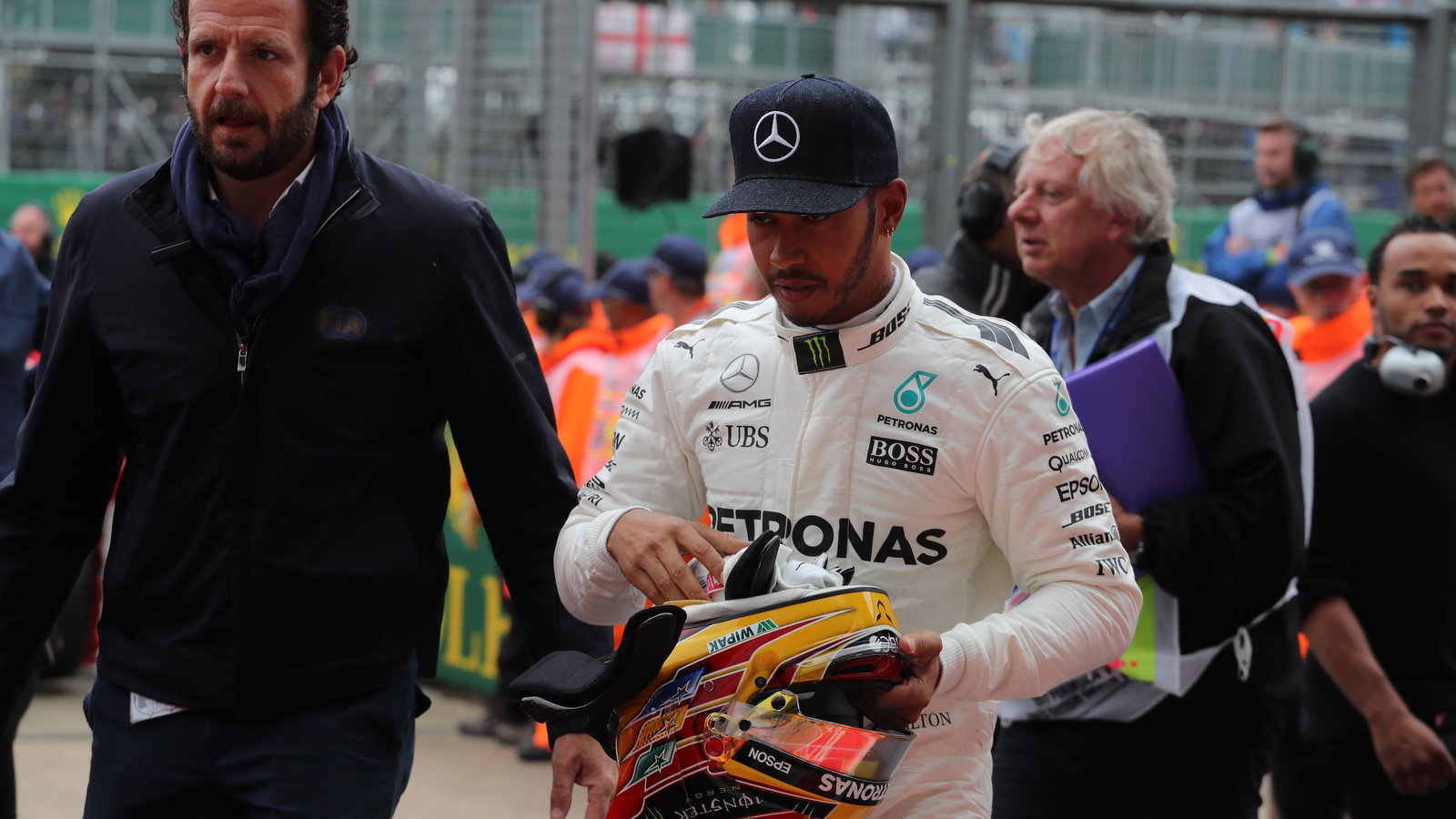 15.07.2017 - Qualifying, Lewis Hamilton (GBR) Mercedes AMG F1 W08 pole position