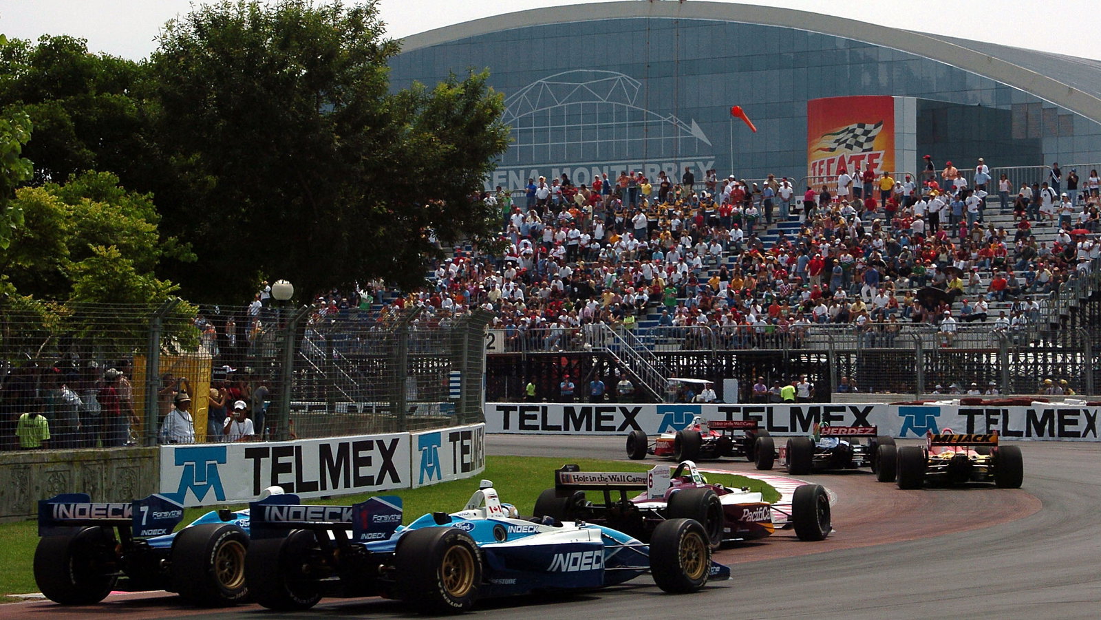 Openning laps of the Tecate Telmex Monterrey GP
