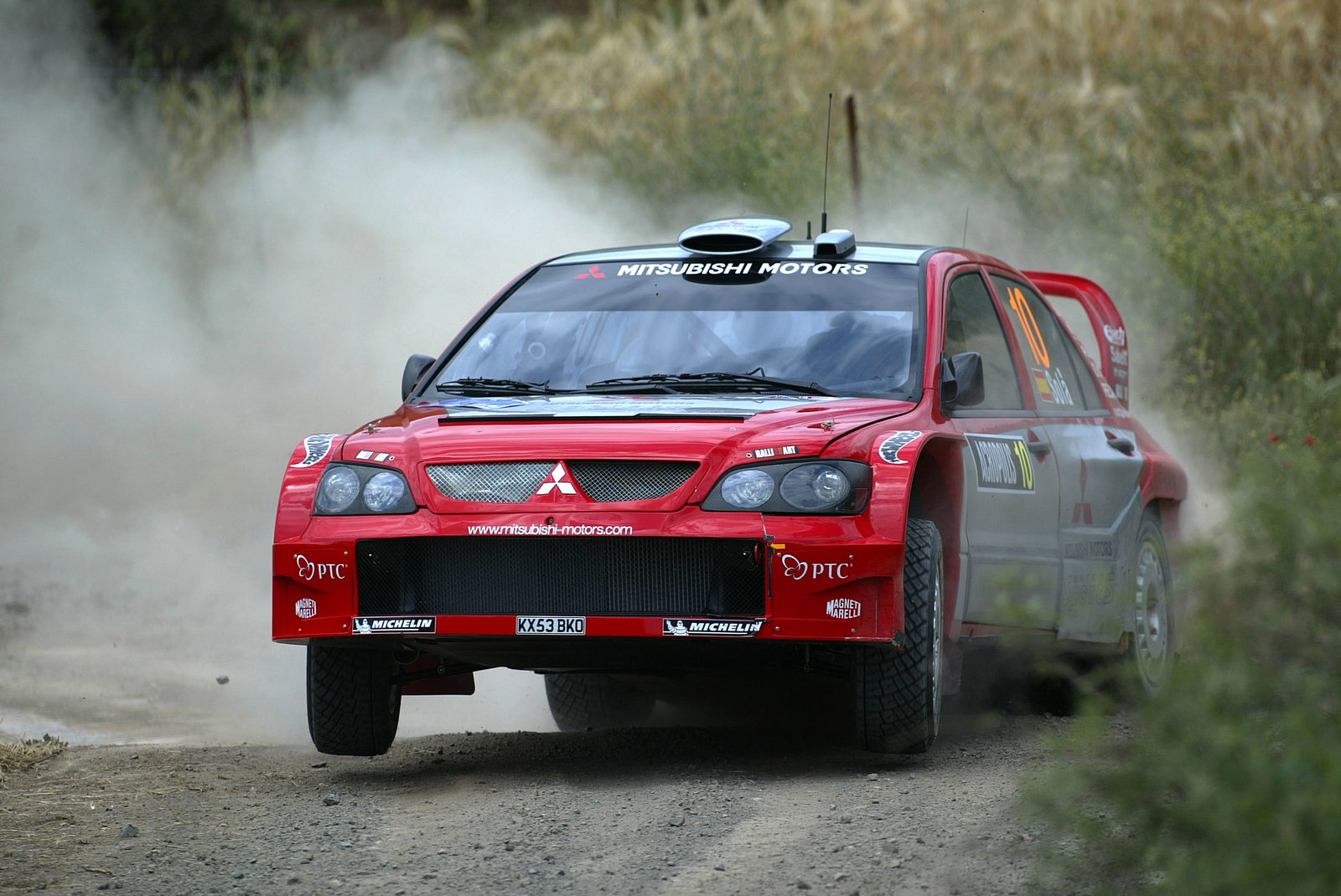Daniel Sola / Xavier Amigo - Mitsubishi Lancer WRC04