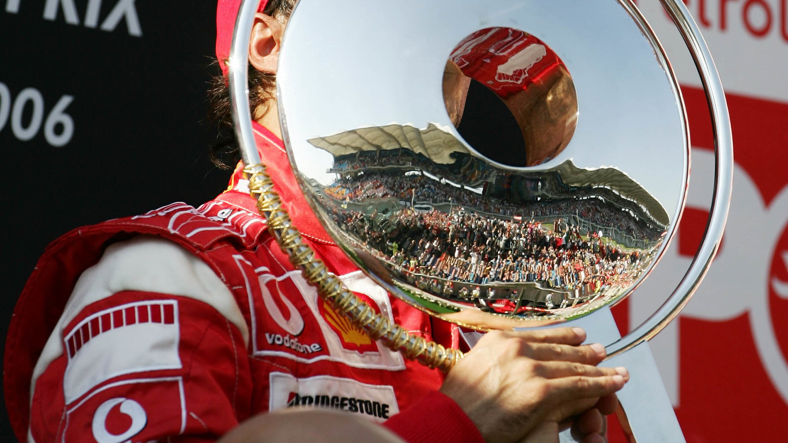 27.08.2006 Istanbul, Turkey, Winner, Felipe Massa (BRA), Scuderia Ferrari with President of the Turk