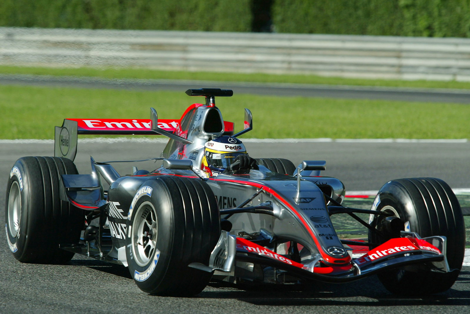 30.08.2006 Monza, Italy,Pedro de la Rosa (ESP), McLaren Mercedes, MP4-21 - August, F1 testing, Autod