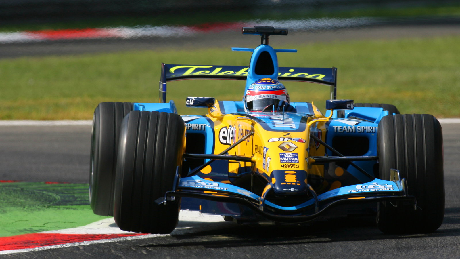 09.09.2006 Monza, Italy, Giancarlo Fisichella (ITA), Renault F1 Team, R26 - Formula 1 World Champion