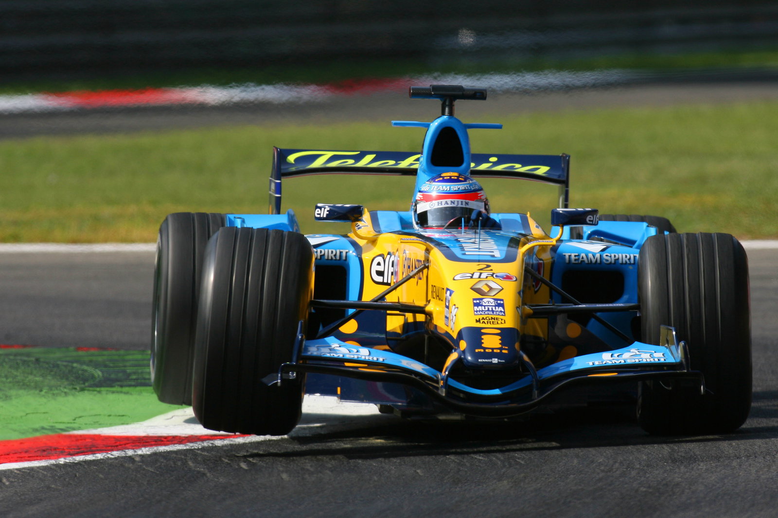 09.09.2006 Monza, Italy, Giancarlo Fisichella (ITA), Renault F1 Team, R26 - Formula 1 World Champion