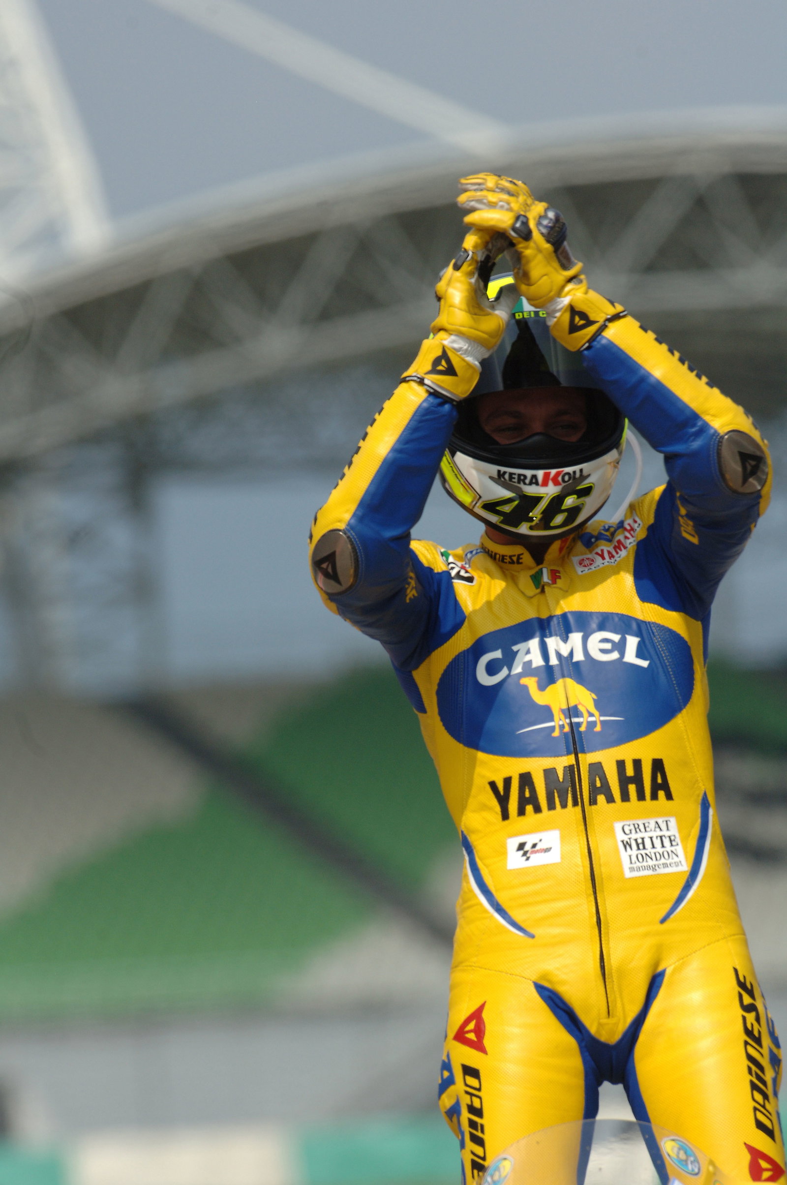 Rossi wins, Malaysian MotoGP, 2006
