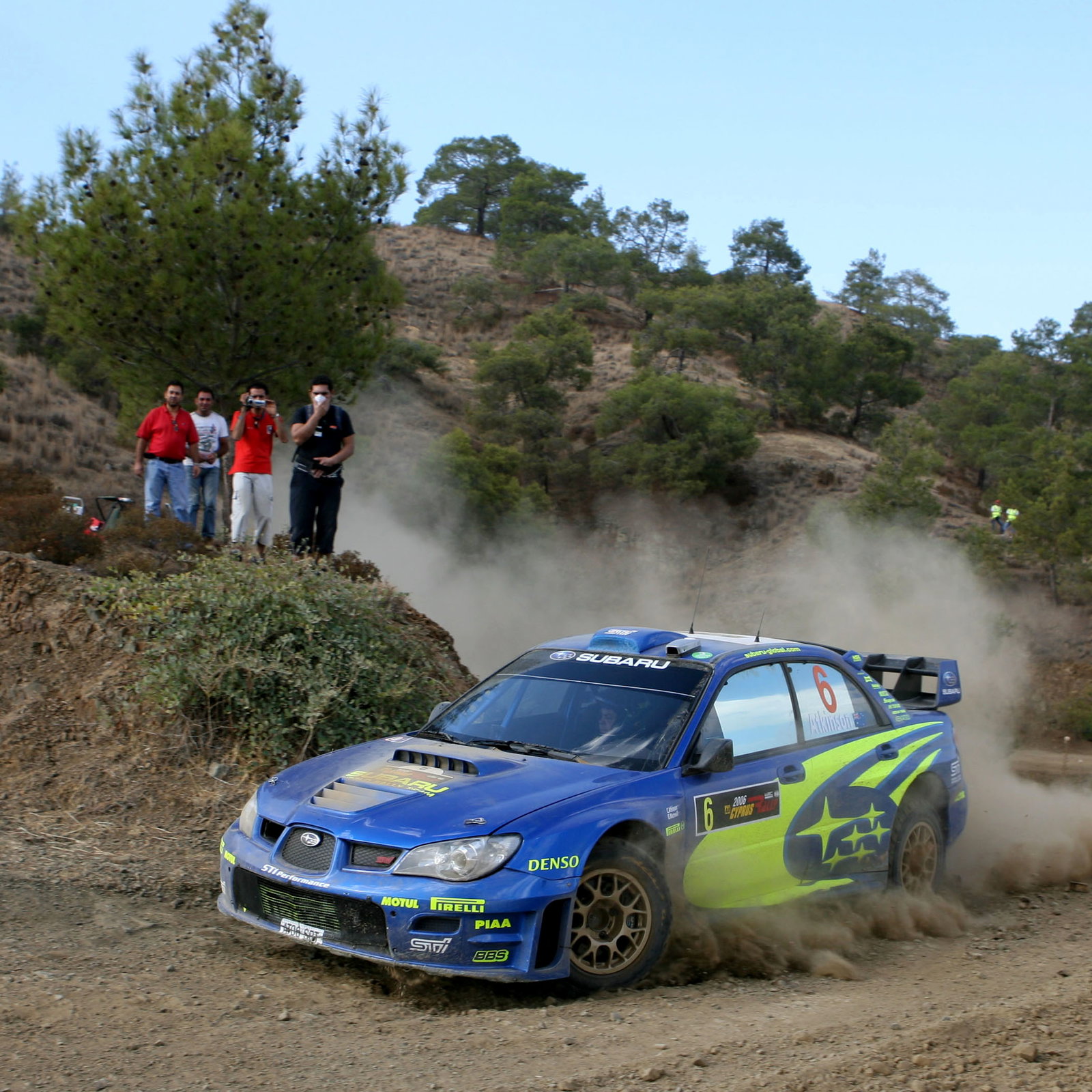 Chris Atkinson (AUS) Subaru WRT Impreza WRC World Rally of Cyprus, 19-22 September 2006, Cyprus