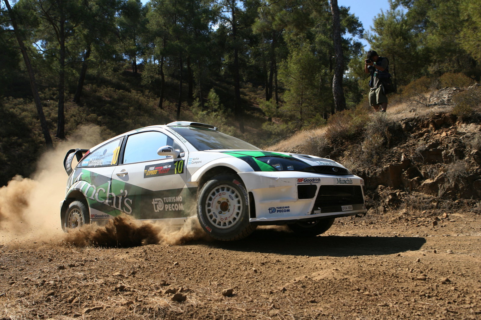 Luis Perez Companc (ARG) Stobart VK Ford Focus World Rally of Cyprus, 19-22 September 2006, Cyprus
