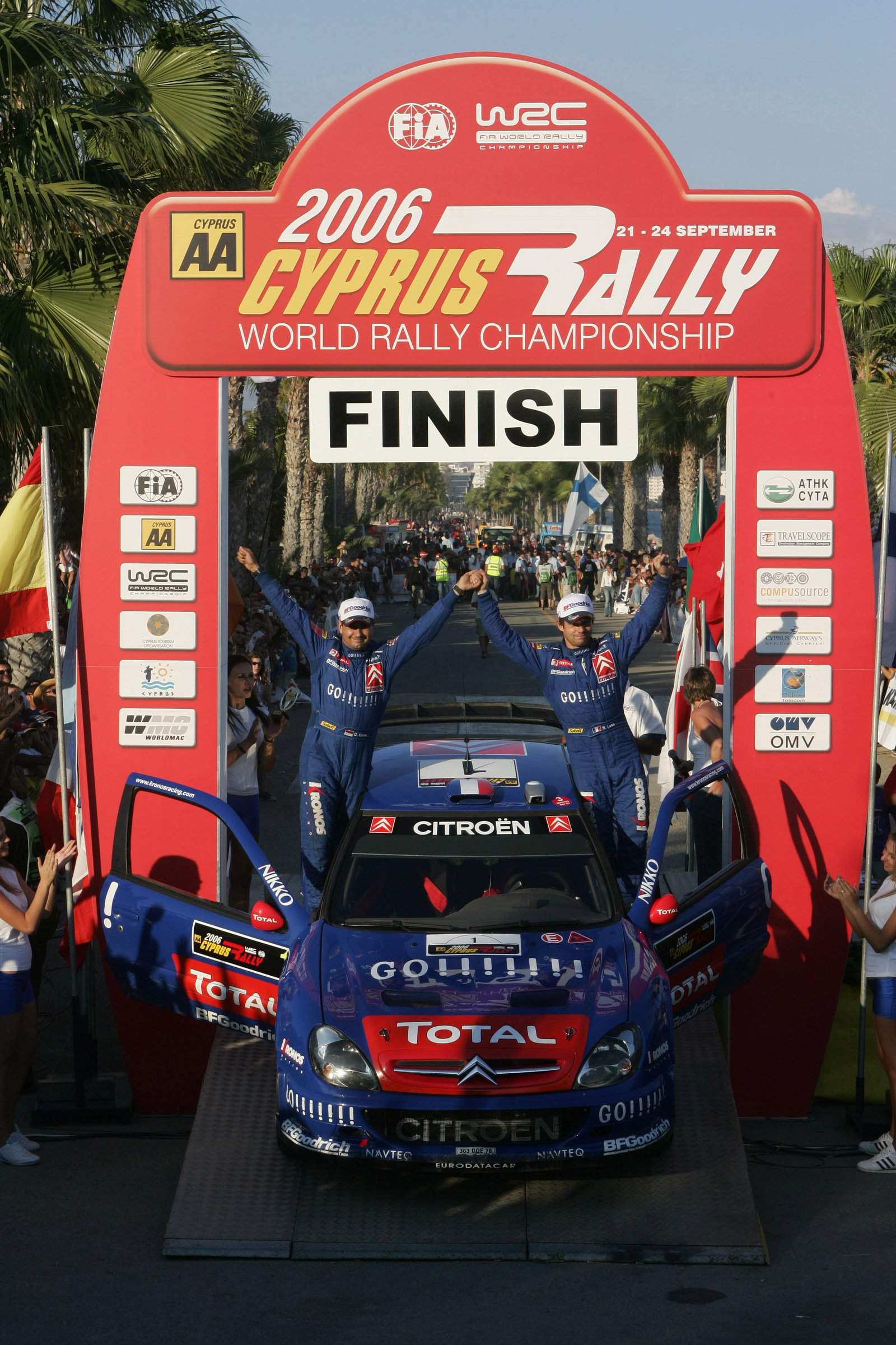 Sebastien Loeb (FRA) Kronos Citroen Xsara World Rally of Cyprus, 19-22 September 2006, Cyprus