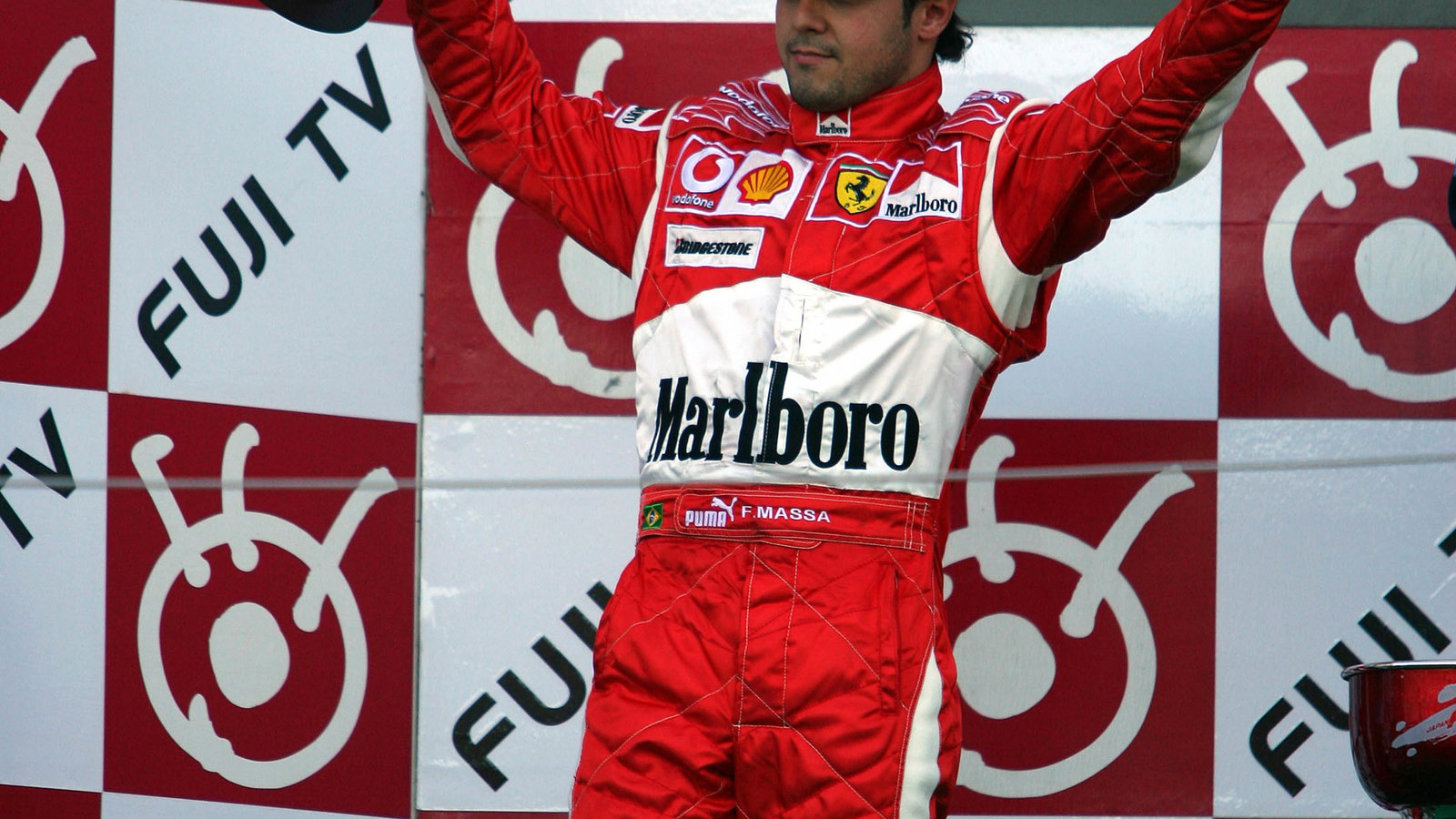08.10.2006 Suzuka, Japan, 2nd place Felipe Massa (BRA), Scuderia Ferrari - Formula 1 World Champions