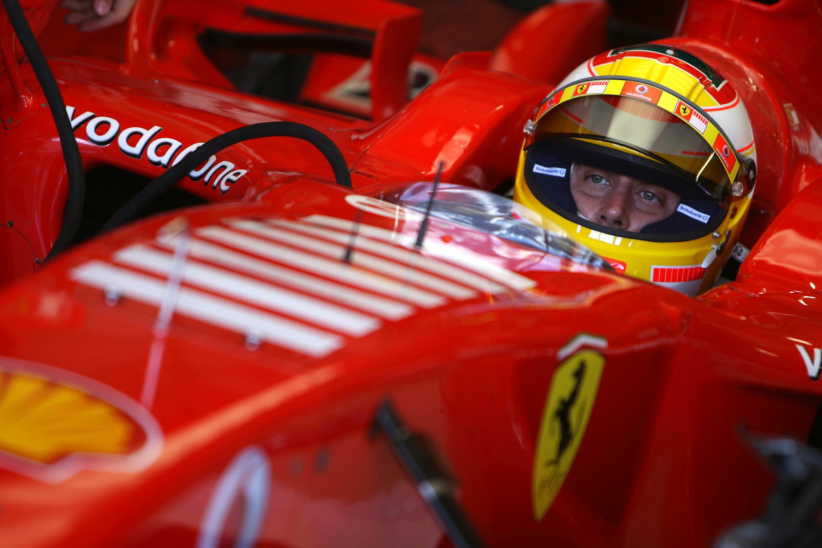 11.10.2006 Jerez, Spain, Luca Badoer (ITA), Test Driver, Scuderia Ferrari, F1 Testing