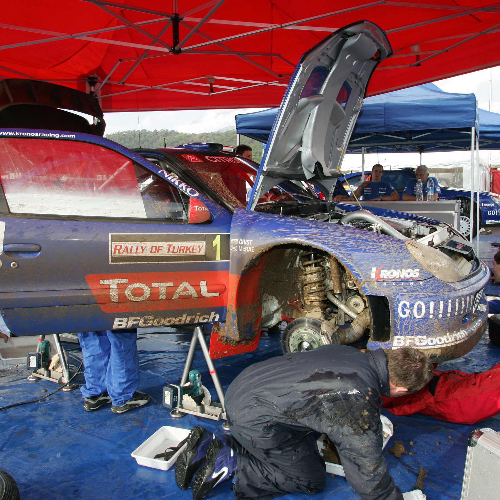 Colin McRae (GBR) Kronos Citroen WRC World Rally Championship, Rally of Turkey, 12-14/10/06, Turkey