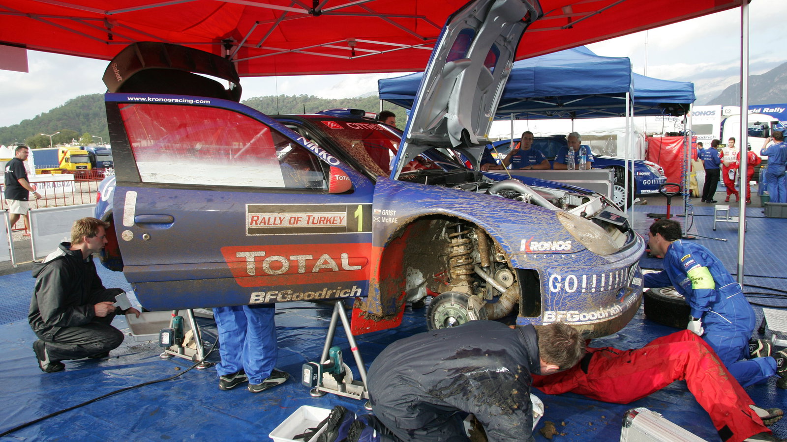 Colin McRae (GBR) Kronos Citroen WRC World Rally Championship, Rally of Turkey, 12-14/10/06, Turkey