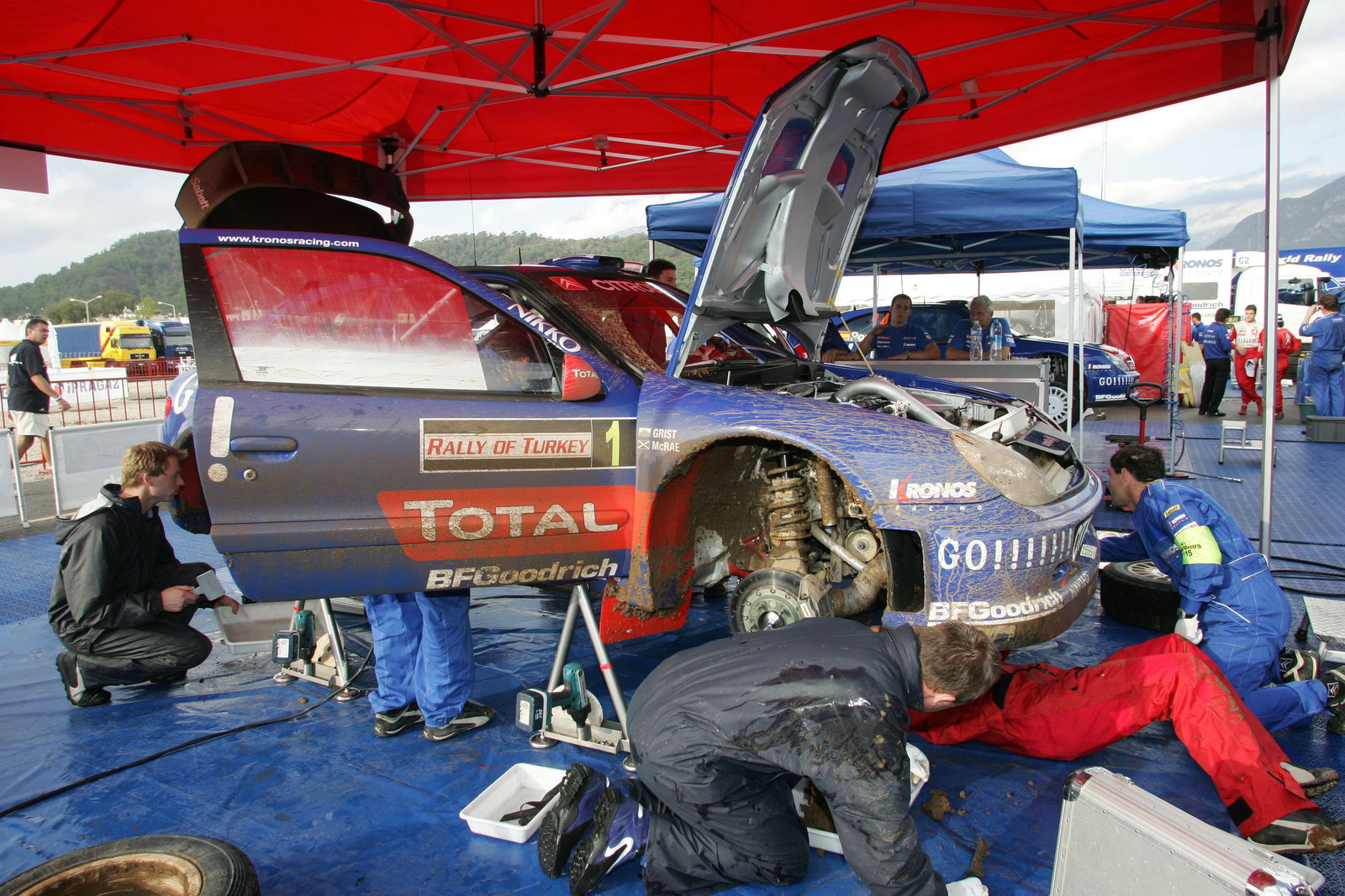 Colin McRae (GBR) Kronos Citroen WRC World Rally Championship, Rally of Turkey, 12-14/10/06, Turkey
