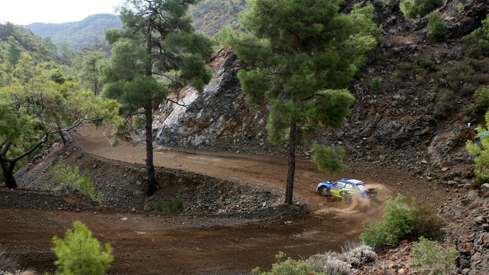 Petter Solberg (NOR) Subaru WRT Impreza WRC World Rally Championship, Rally of Turkey, 12-14/10/06,
