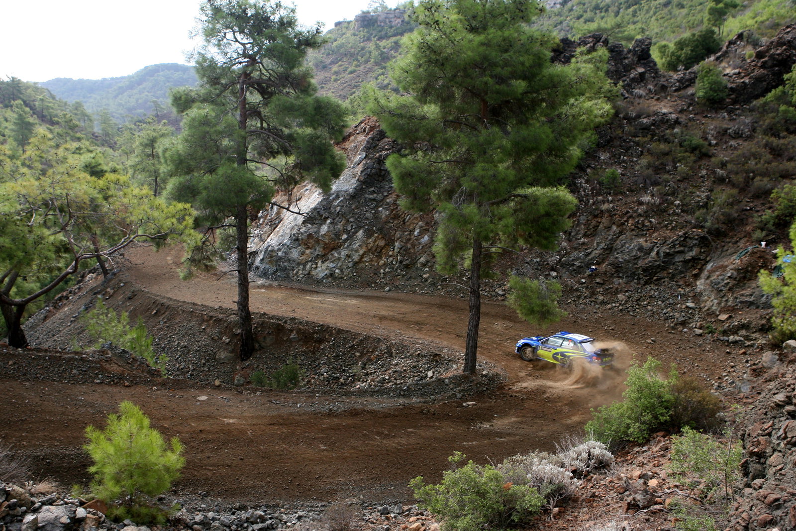 Petter Solberg (NOR) Subaru WRT Impreza WRC World Rally Championship, Rally of Turkey, 12-14/10/06,