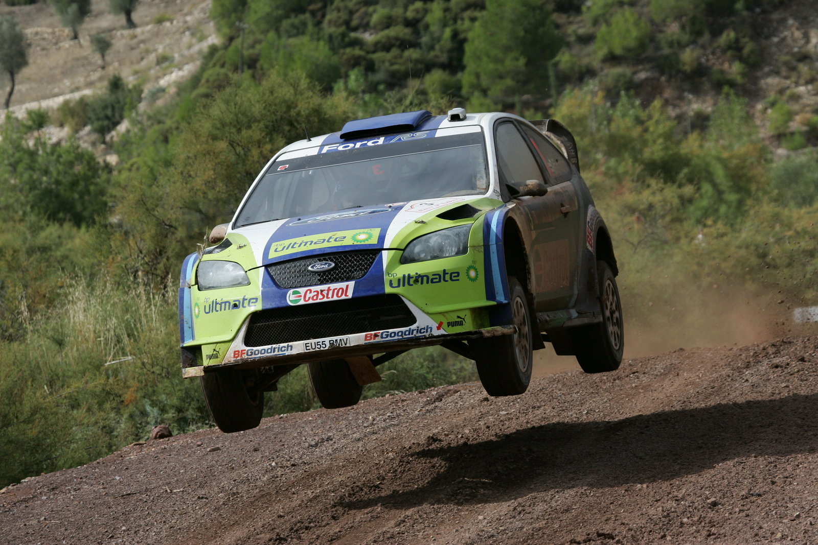 Marcus Gronholm (FIN) BP Ford Focus WRC World Rally Championship, Rally of Turkey, 12-14/10/06, Tur